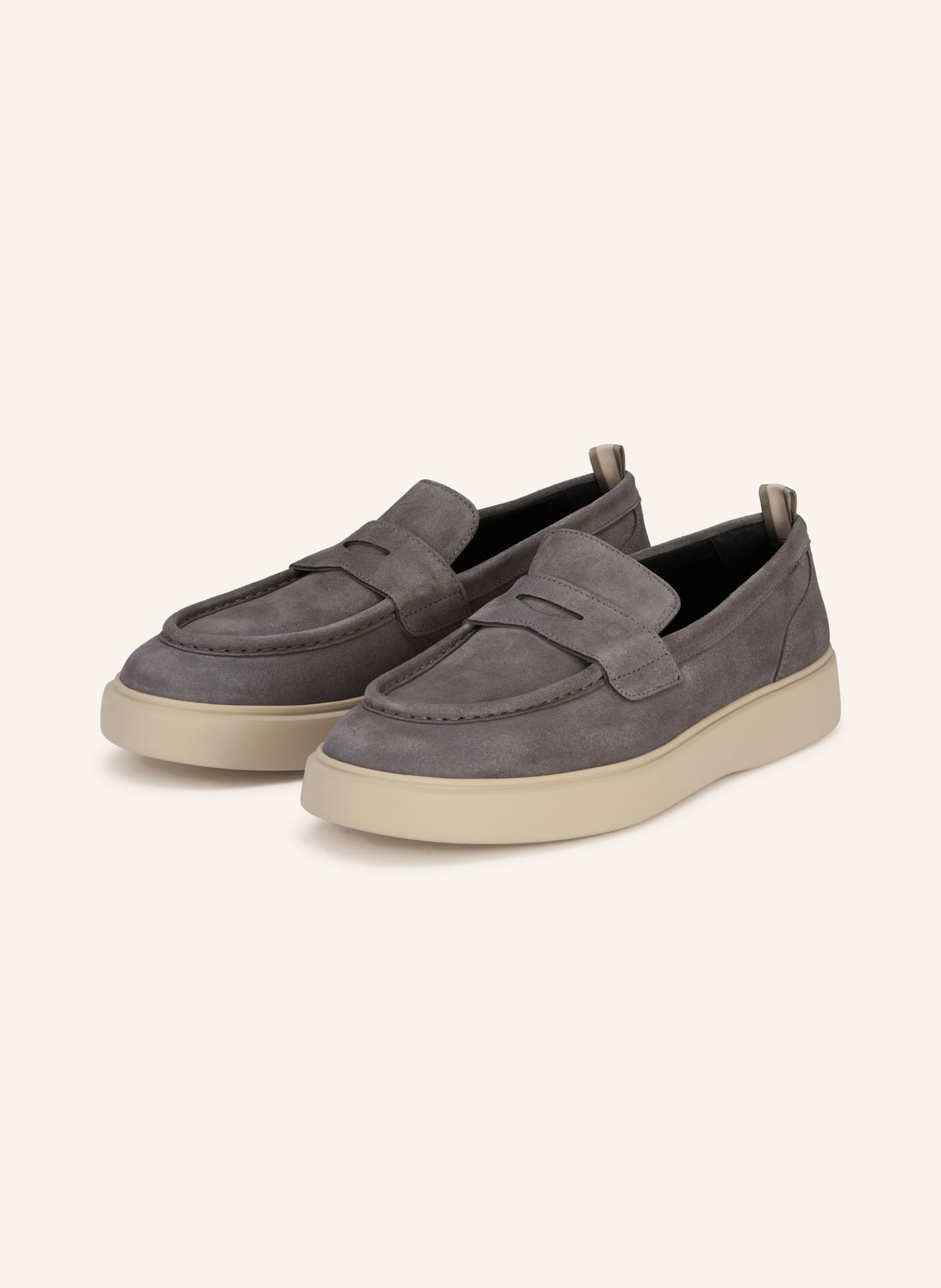OFFICINE CREATIVE Penny-Loafer FRAME 015: GRAU