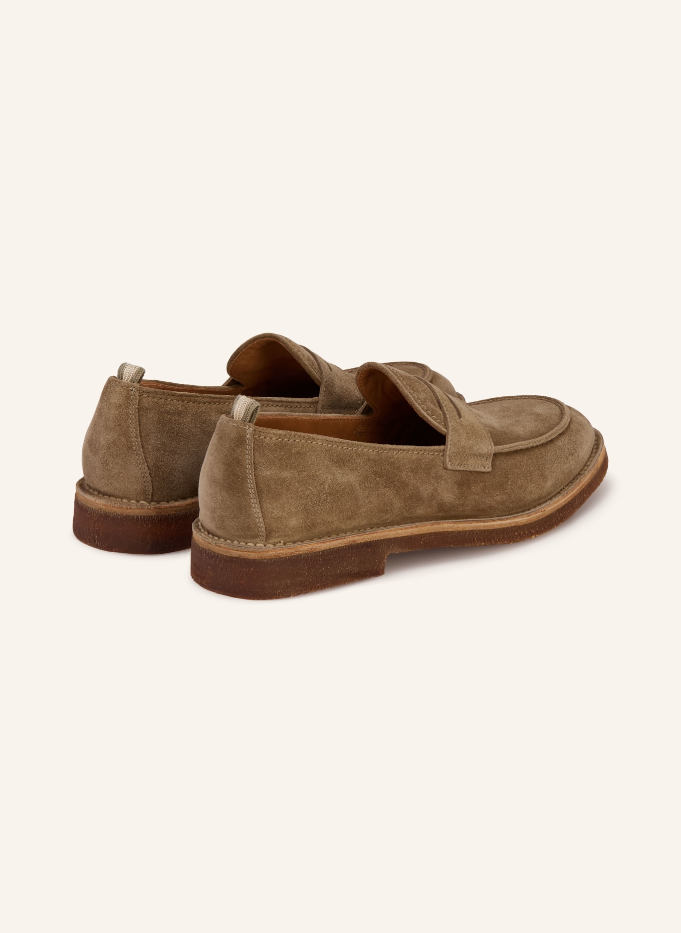 OFFICINE CREATIVE Mocassins OPERA SD FLEXI/001: TAUPE