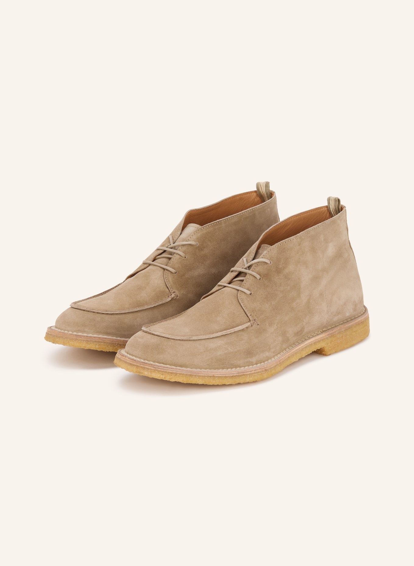 OFFICINE CREATIVE Schnürboots HISTORY: CAMEL