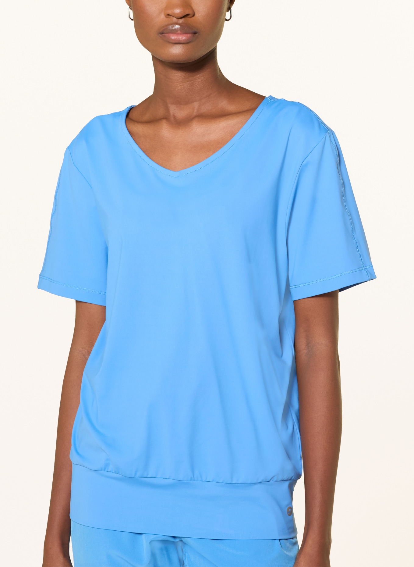 JOY sportswear T-shirt LIORA: LICHTBLAUW