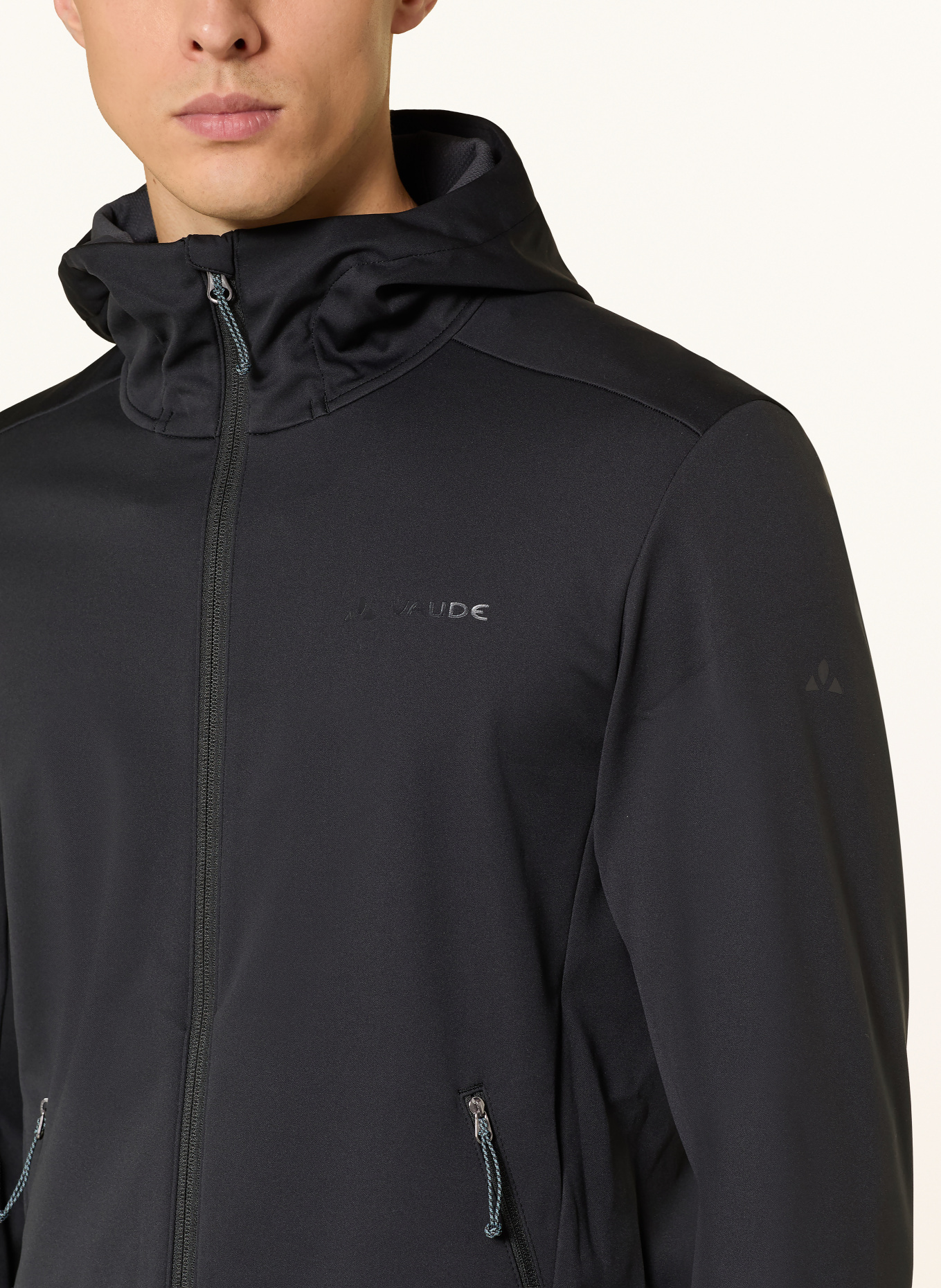 VAUDE Kurtka softshellowa EVERHIKE: CZARNY