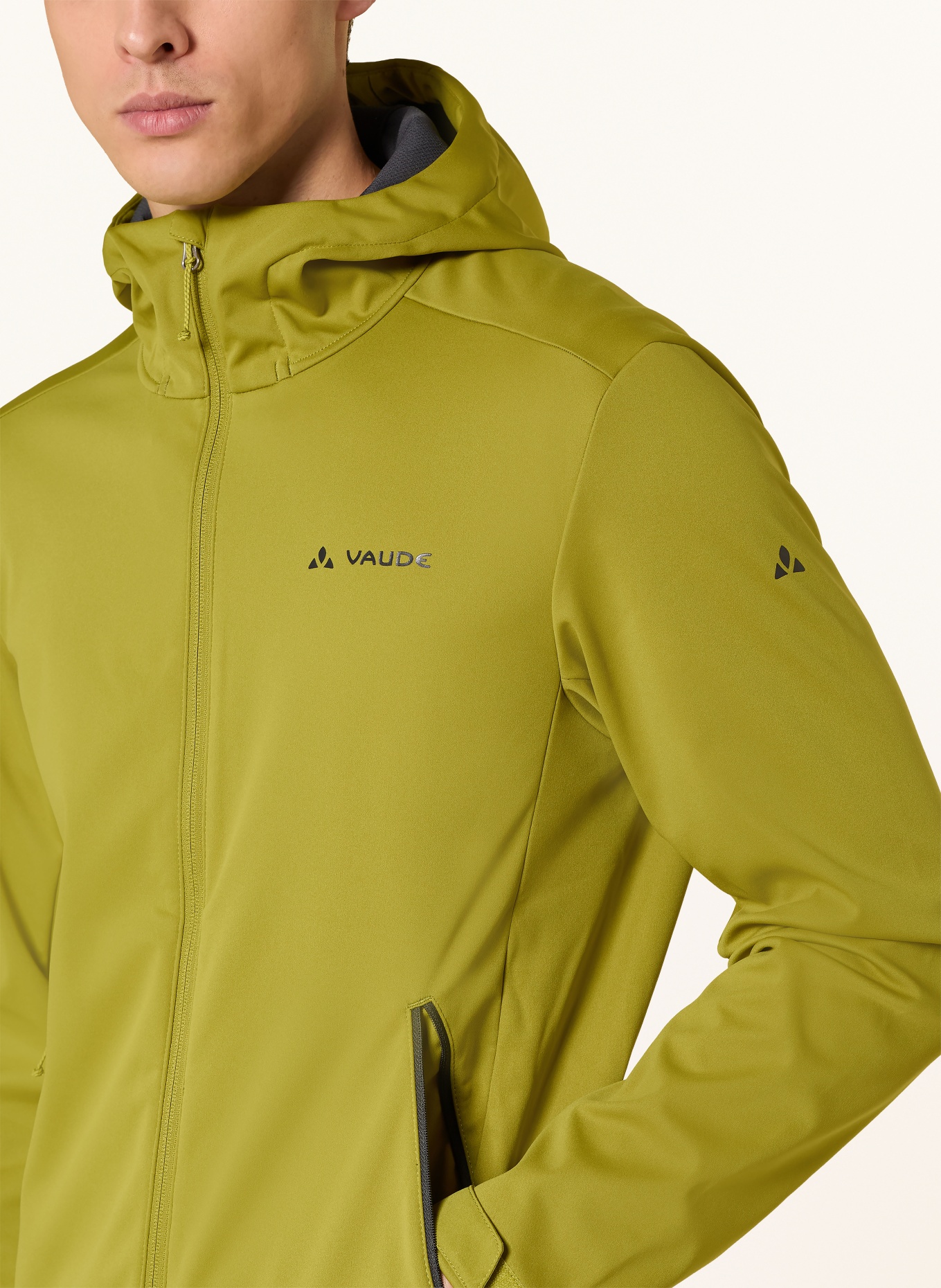 VAUDE EVERHIKE softshell jacket: GREEN