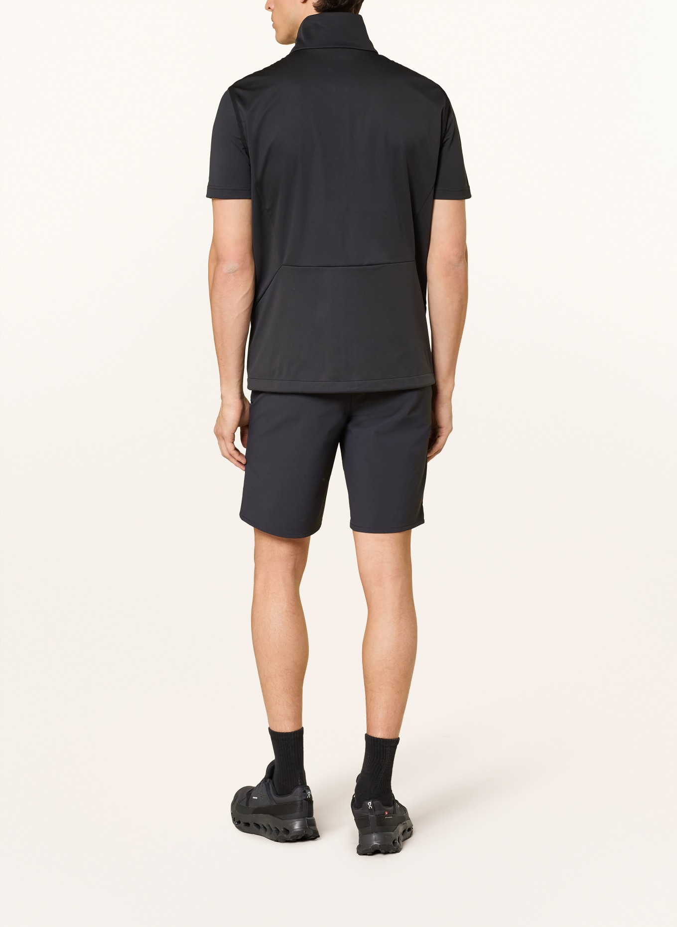 VAUDE EVERHIKE softshell vest: BLACK