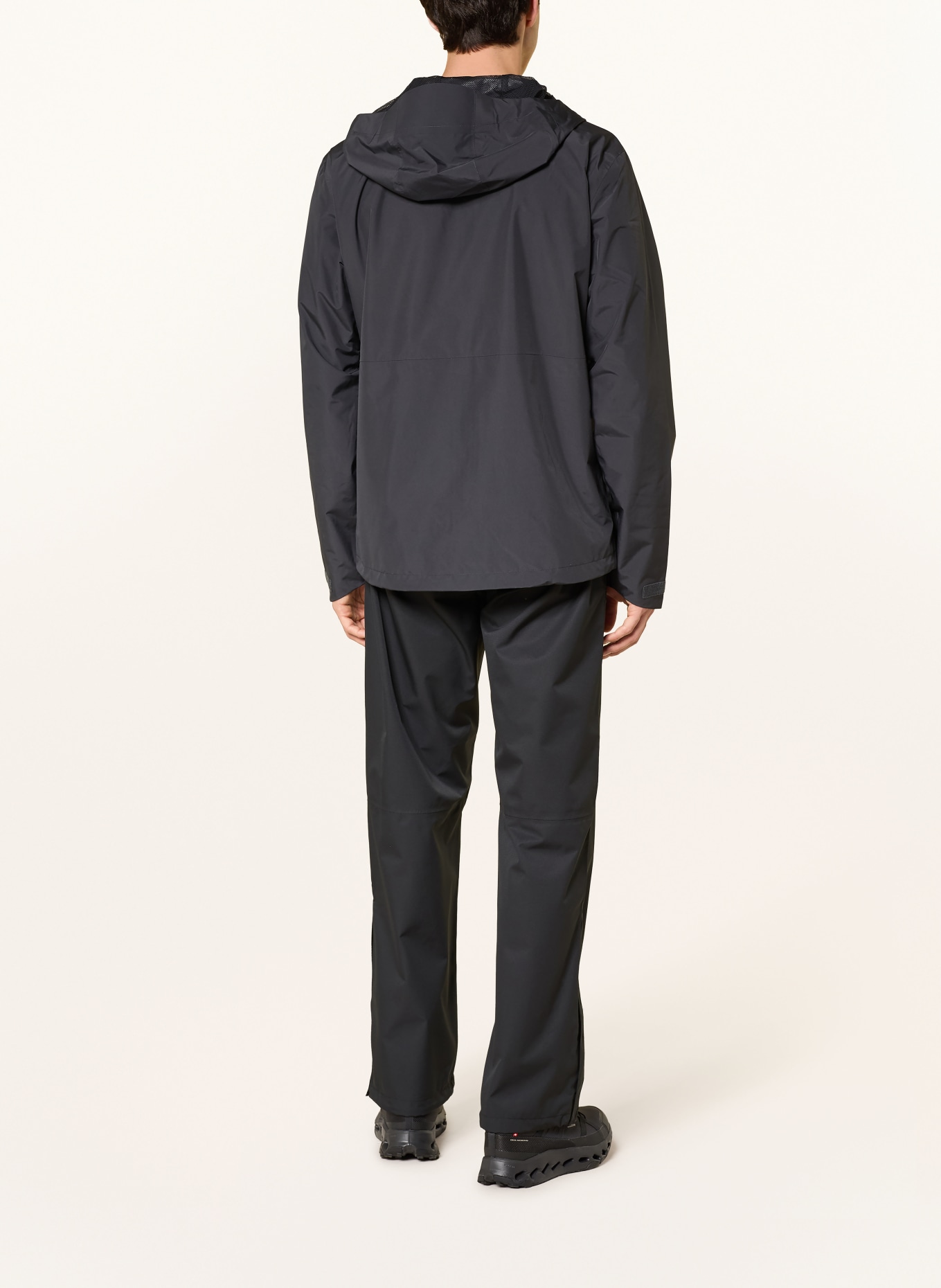 VAUDE STRATHCONA functional jacket: BLACK