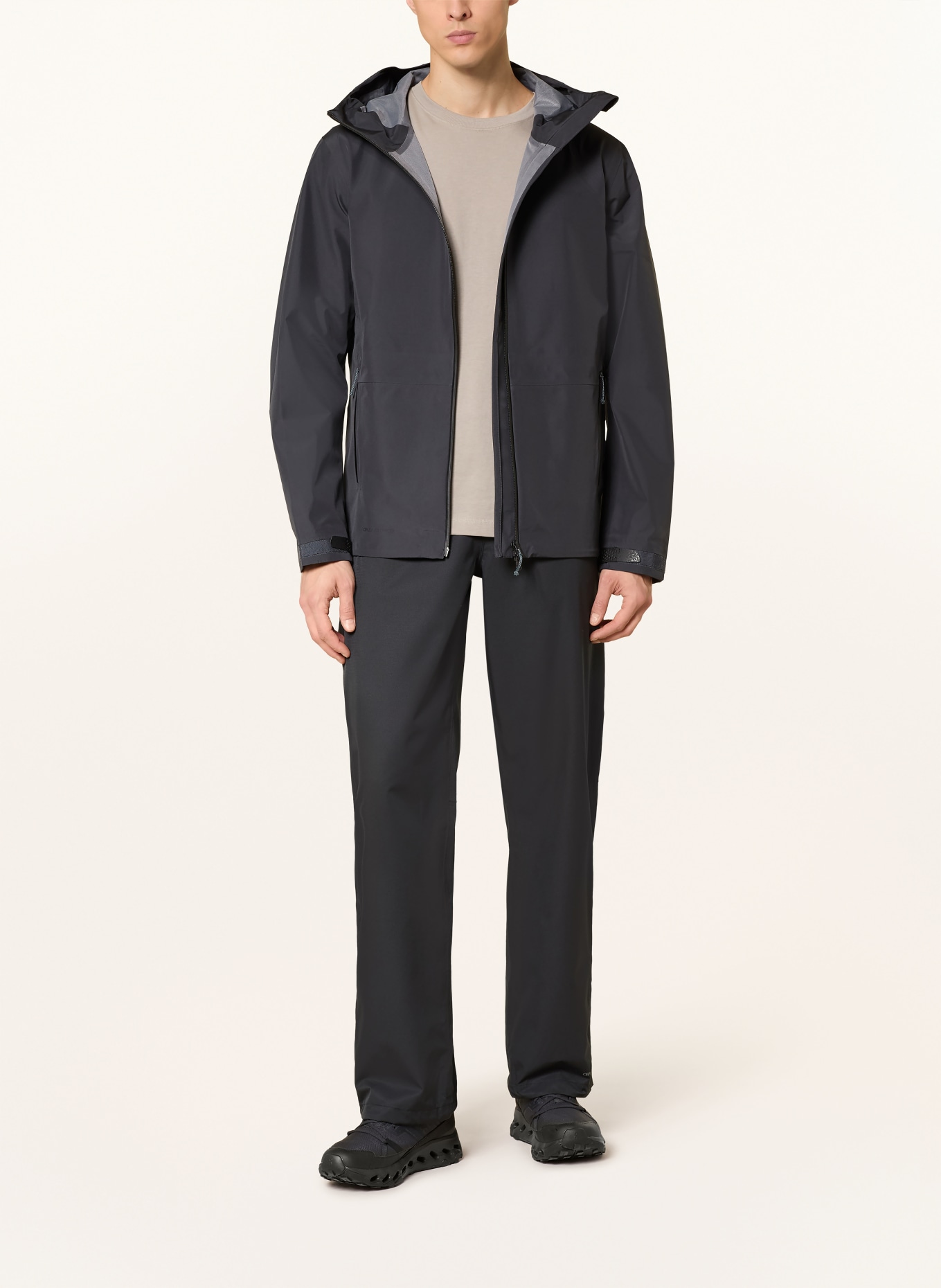 VAUDE ELOPE 3L functional jacket: BLACK