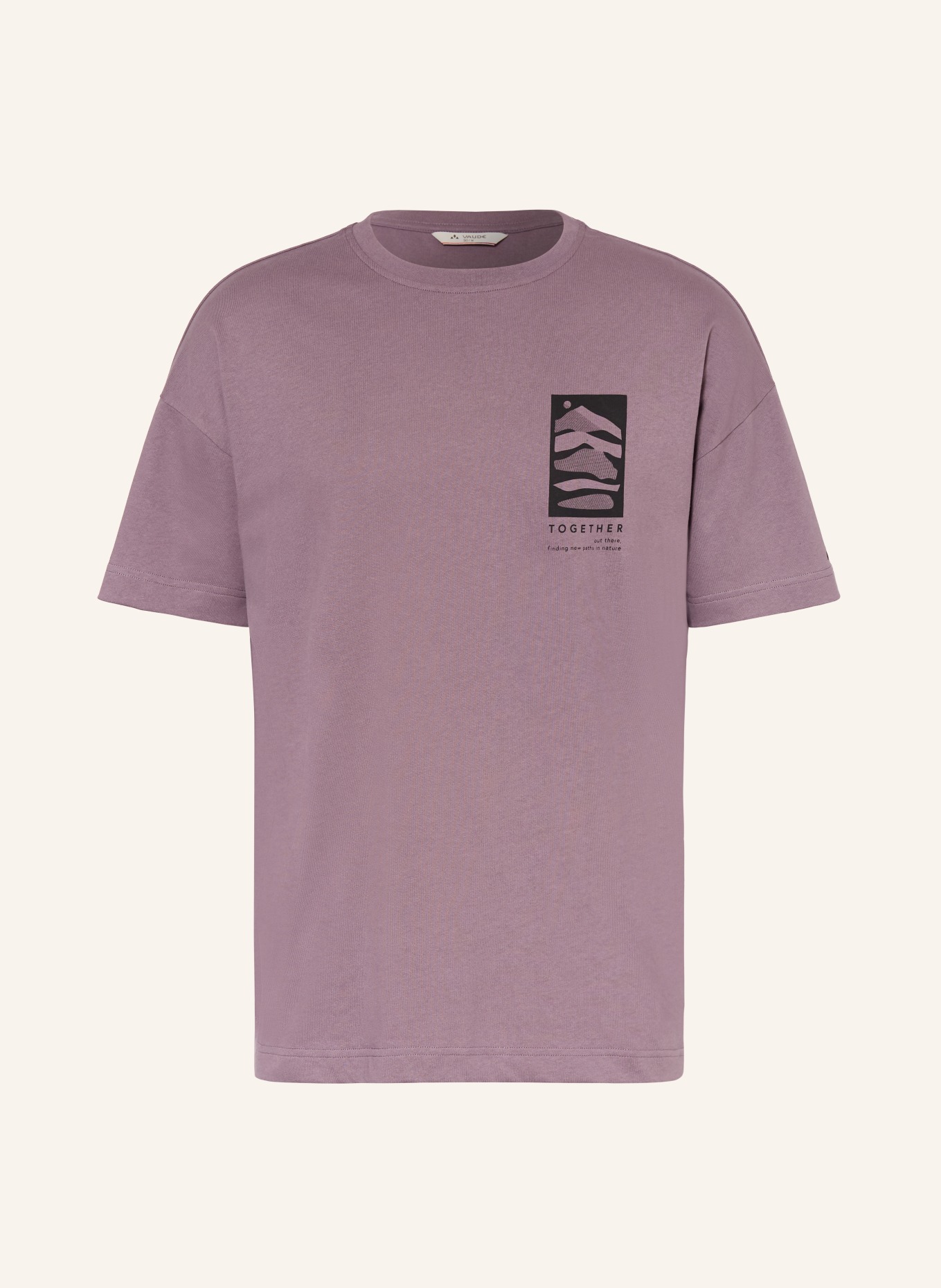 VAUDE REDMONT T-shirt: PURPLE