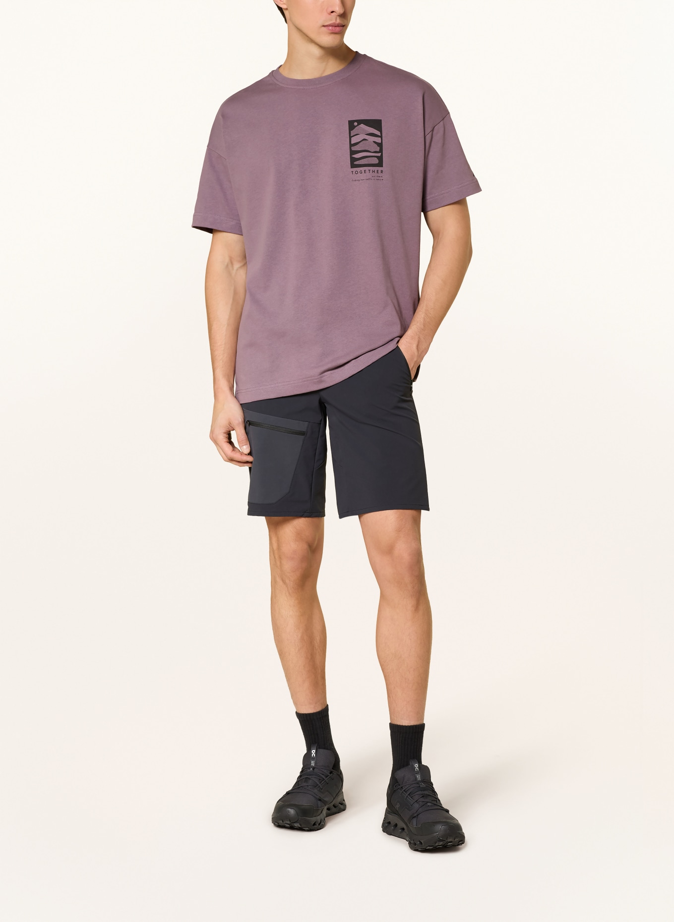 VAUDE REDMONT T-shirt: PURPLE