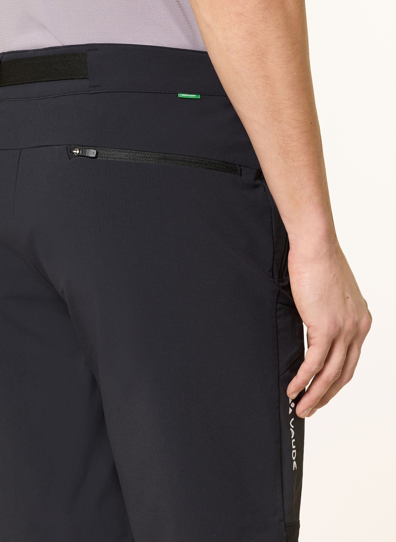 VAUDE Softshell-Hose BADILE II: SCHWARZ