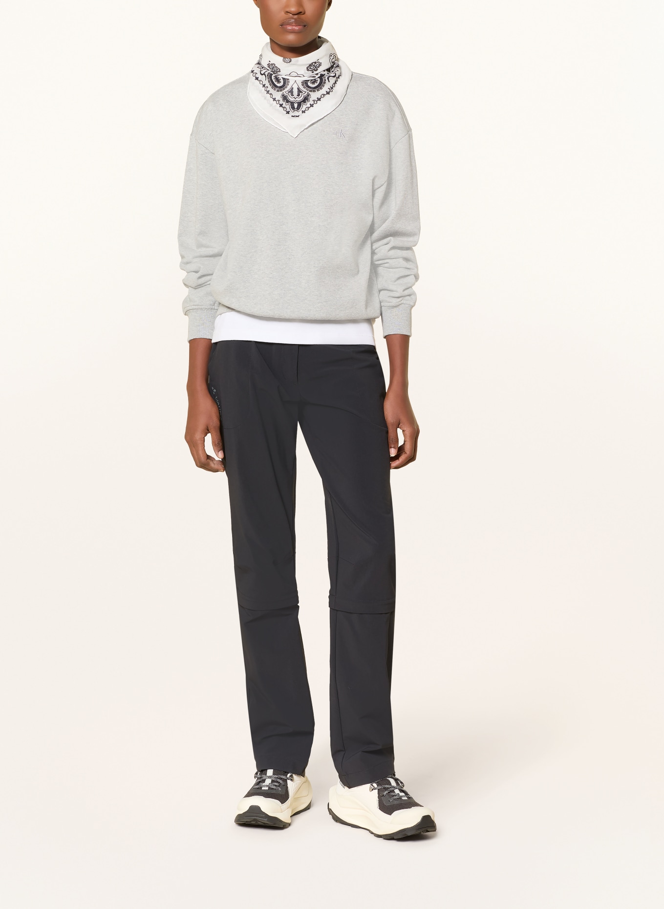 VAUDE Zipp-off-Hose FARLEY STRETCH CAPRI: SCHWARZ