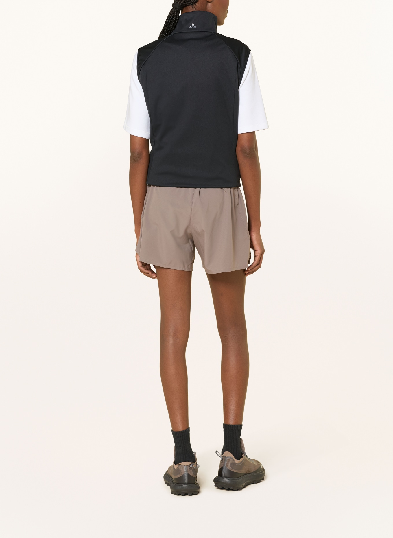 VAUDE EVERHIKE softshell vest: BLACK