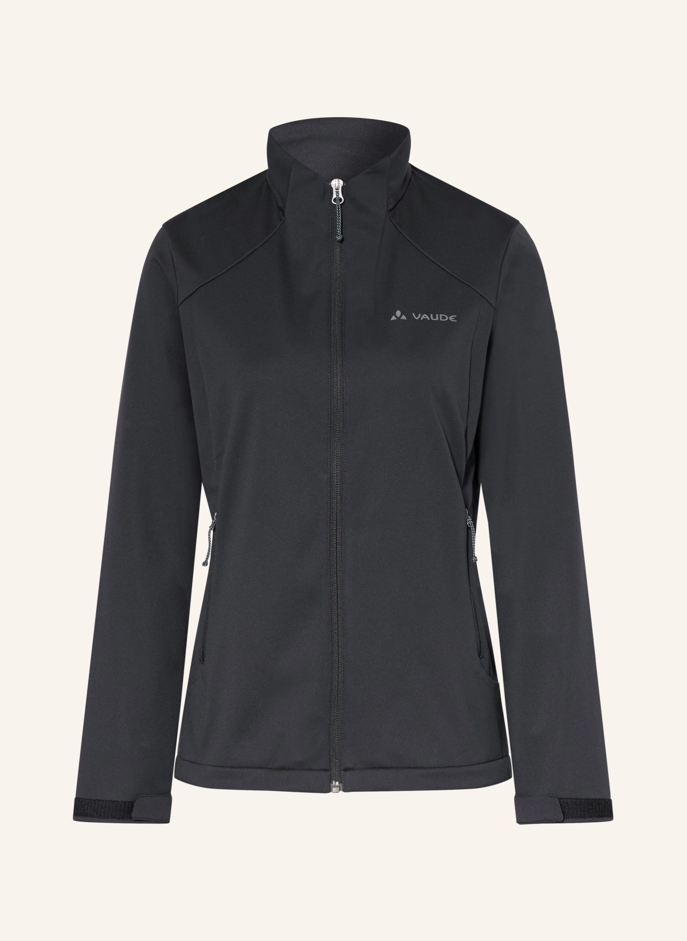 VAUDE Softshell-jas EVERHIKE: ZWART