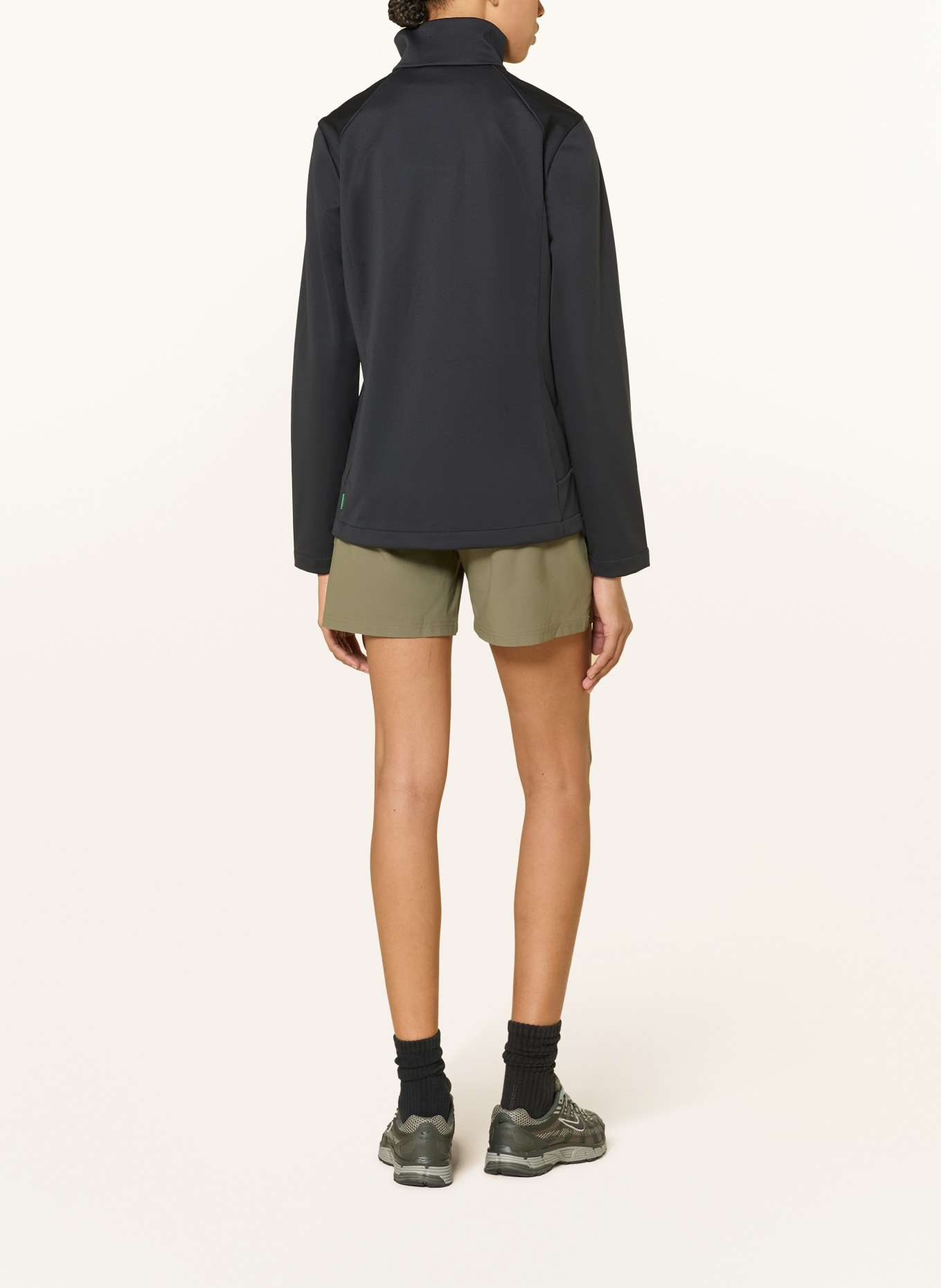 VAUDE Softshell-jas EVERHIKE: ZWART