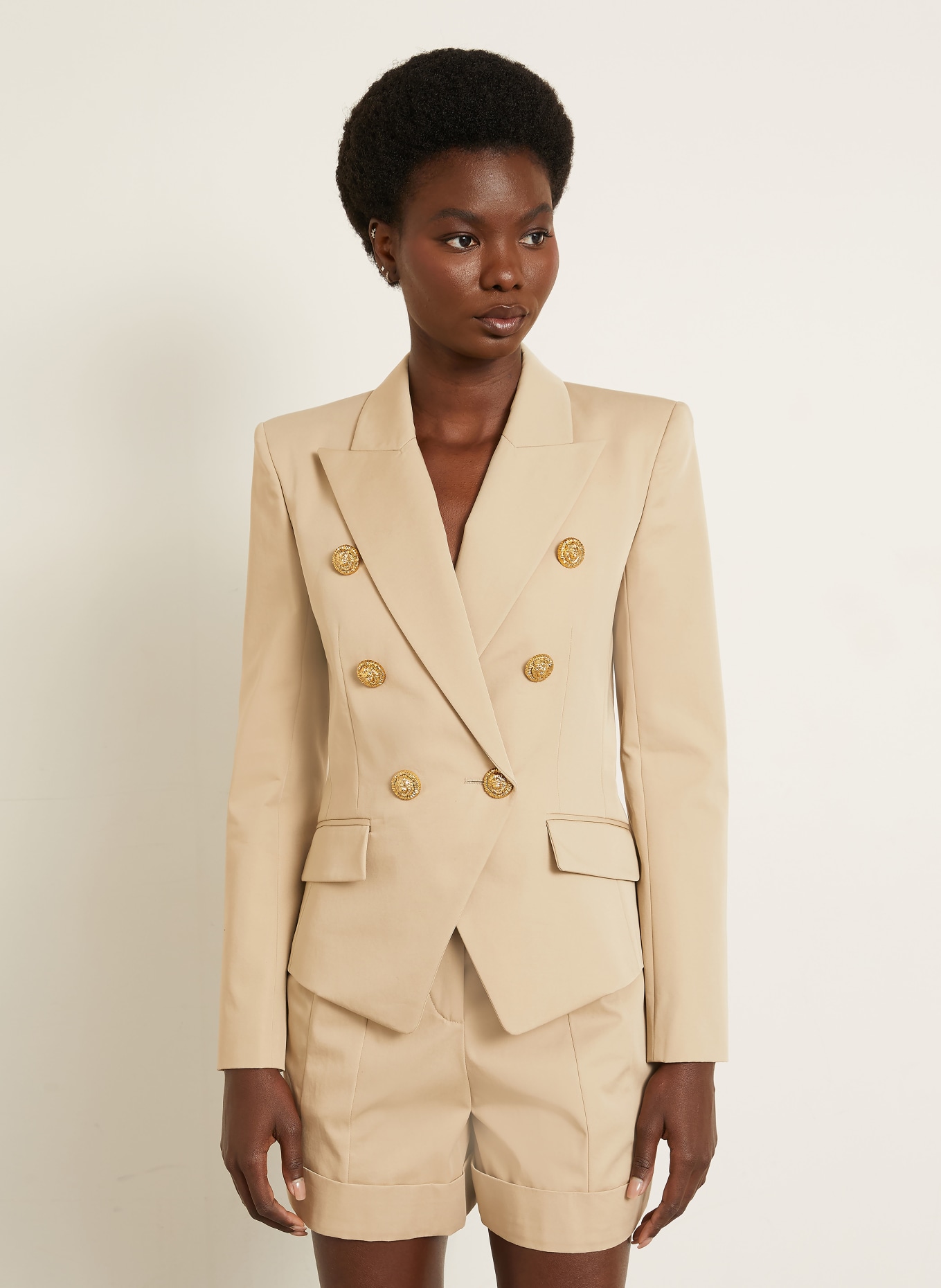 BALMAIN blazer: CAMEL