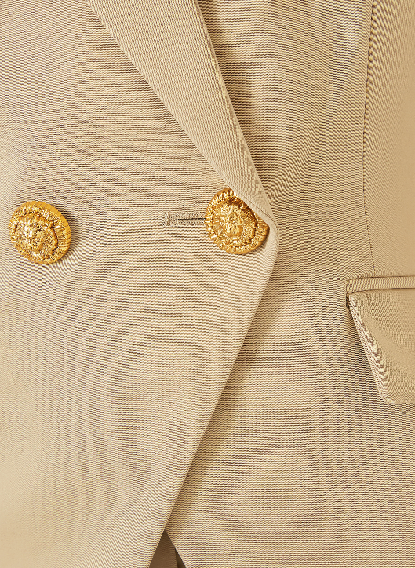 BALMAIN blazer: CAMEL