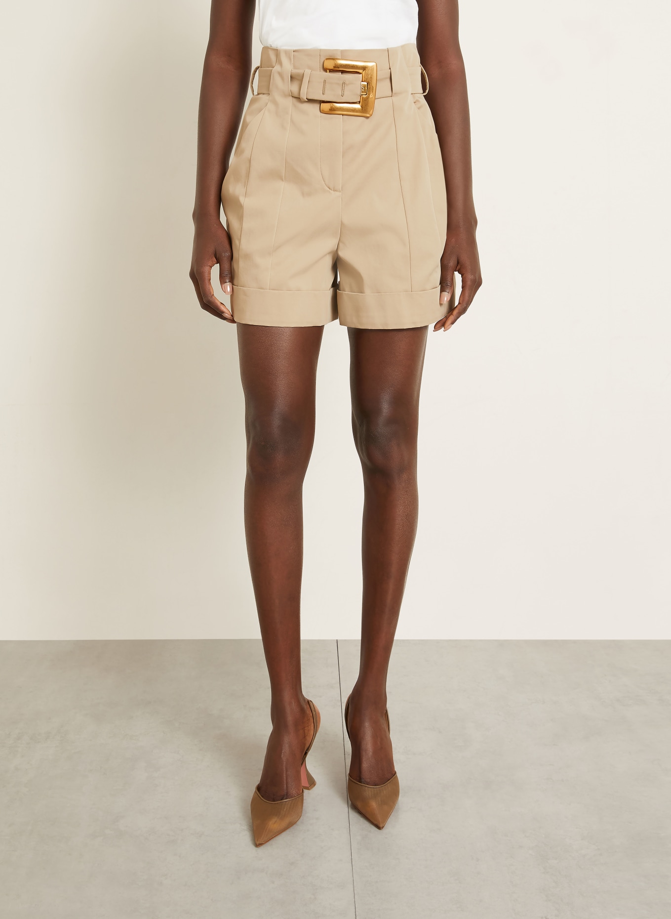 BALMAIN Korte broeken: BEIGE