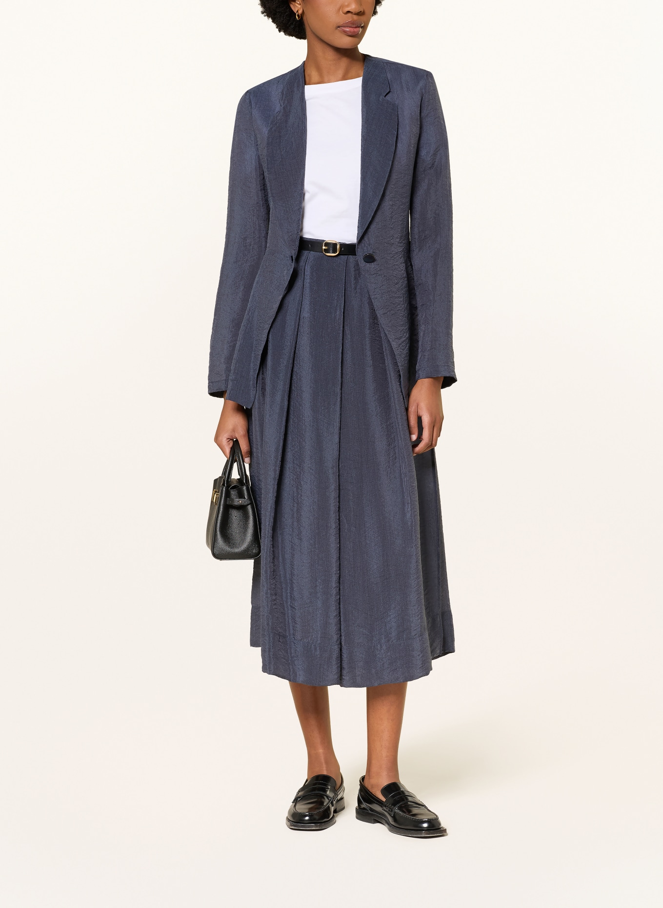 EMPORIO ARMANI blazer: BLEU FONCÉ