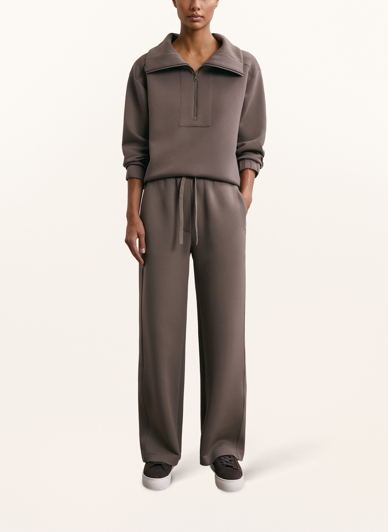 REISS Sweatpants LANEY: TAUPE