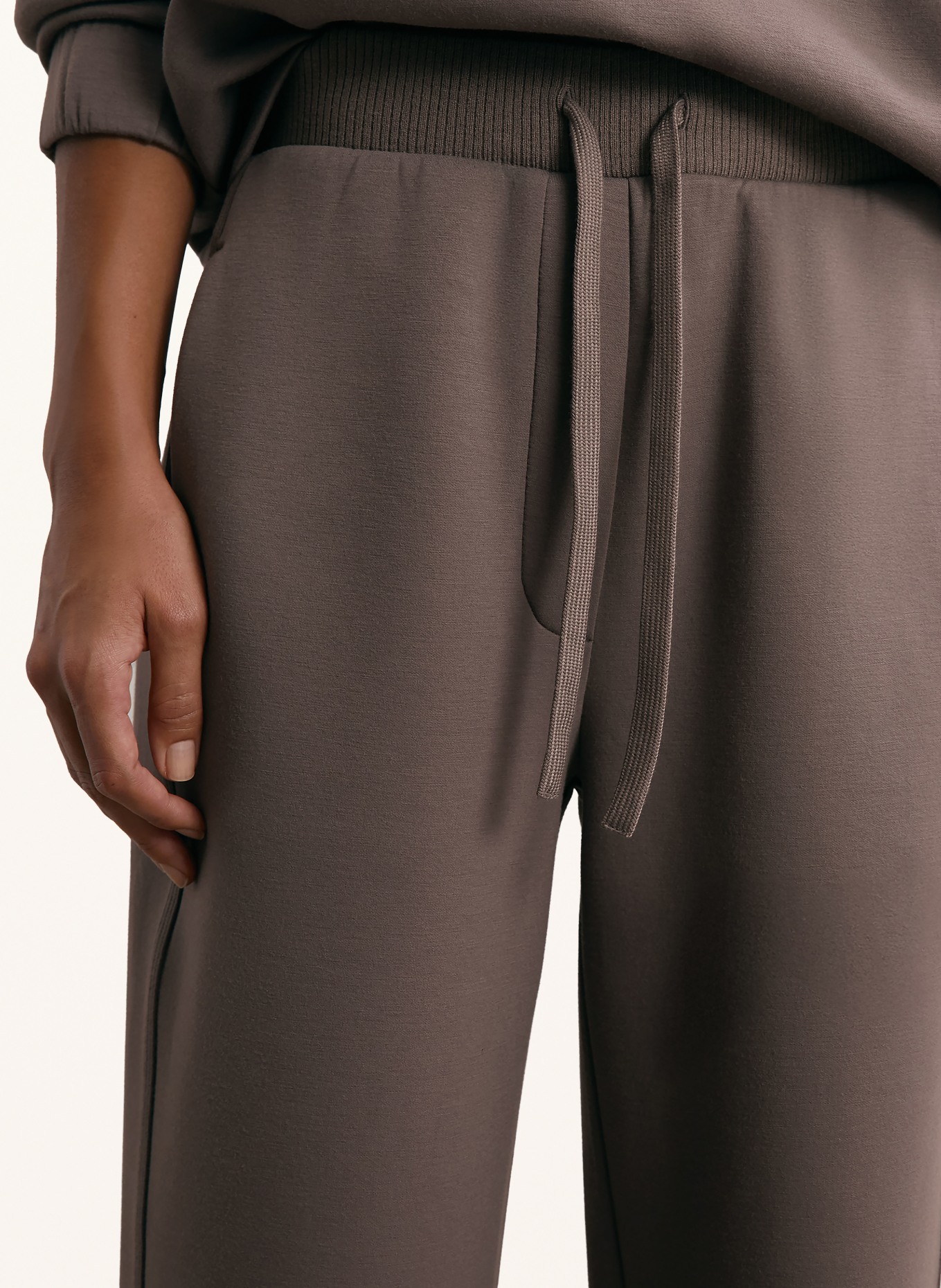 REISS Sweatpants LANEY: TAUPE
