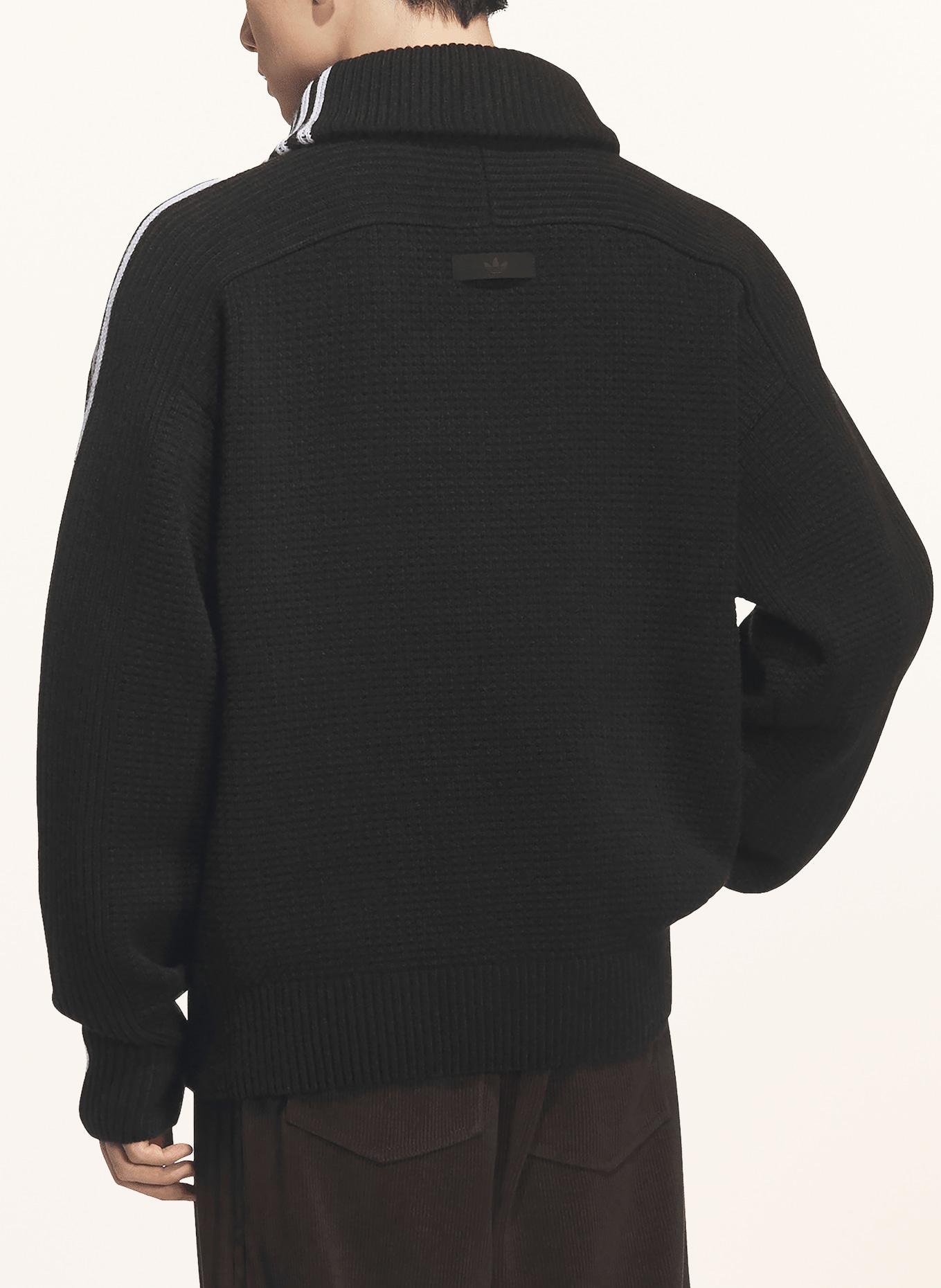 adidas Originals Troyer PREMIUM 3S: SCHWARZ / WEISS