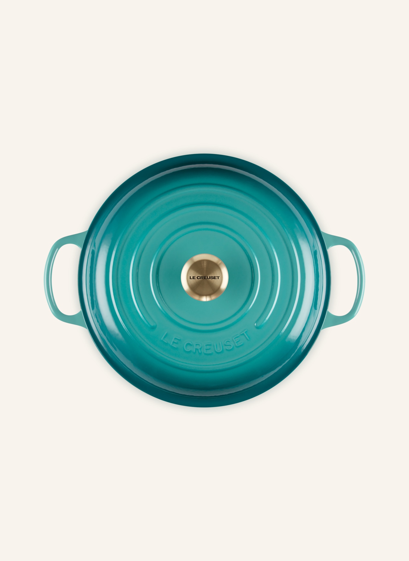 LE CREUSET Bräter SIGNATURE: Bleu Riviera