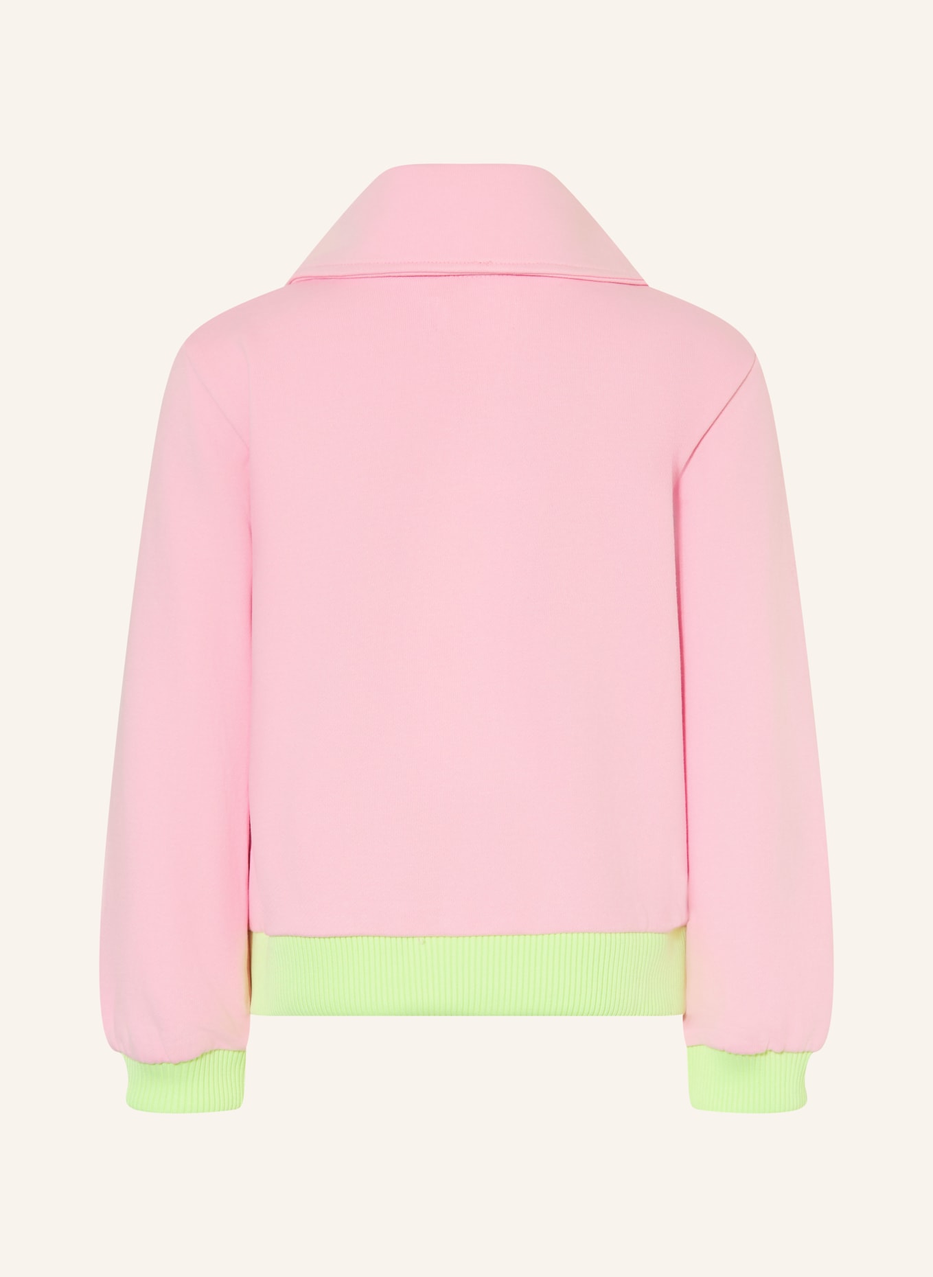 Billieblush Veste sweat à paillettes: ROSE FUCHSIA / VERT FLUO / BLEU