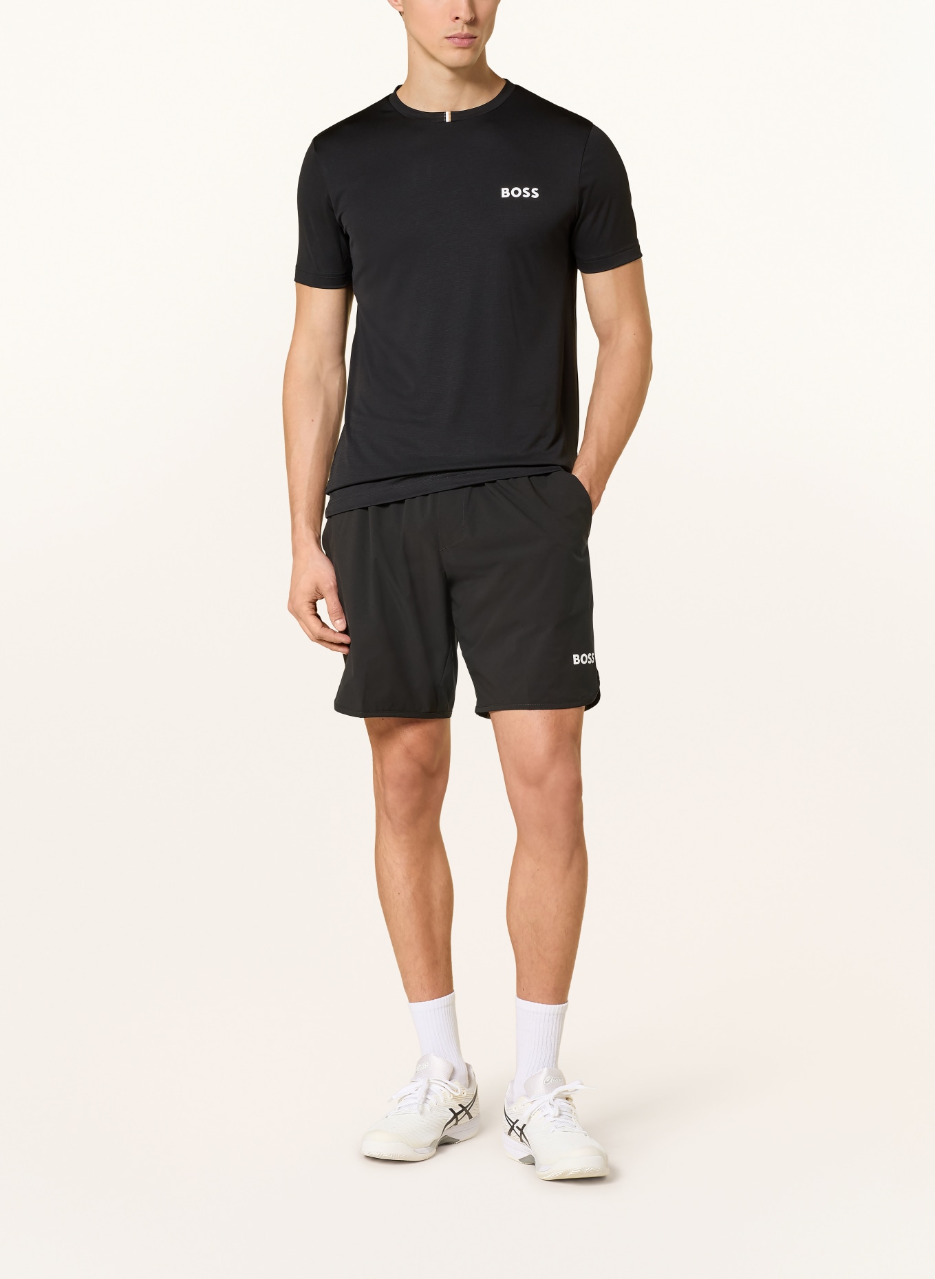 BOSS T-shirt TOC SPIN TRAINING: BLACK