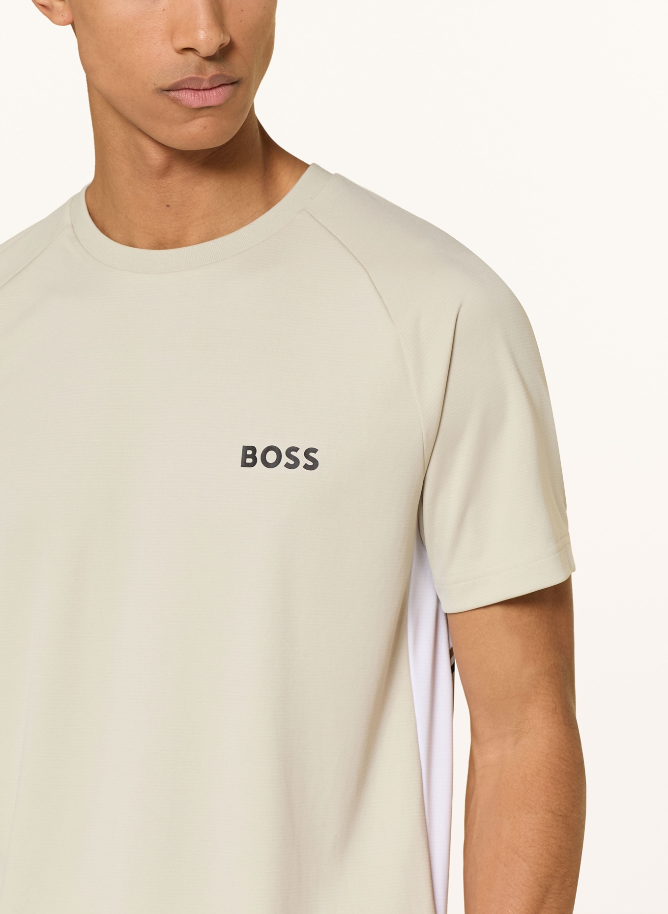 BOSS T-shirt: BEIGE