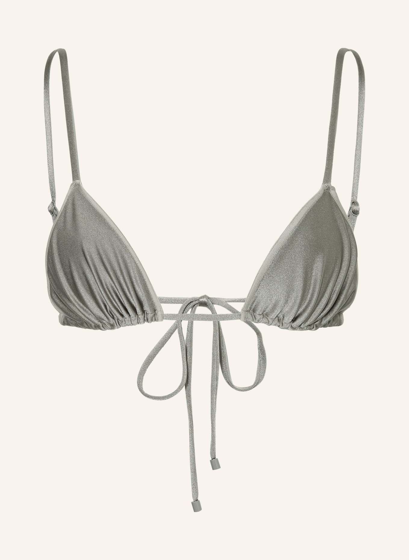 BILALI The Label MAJA triangle bikini top: KHAKI