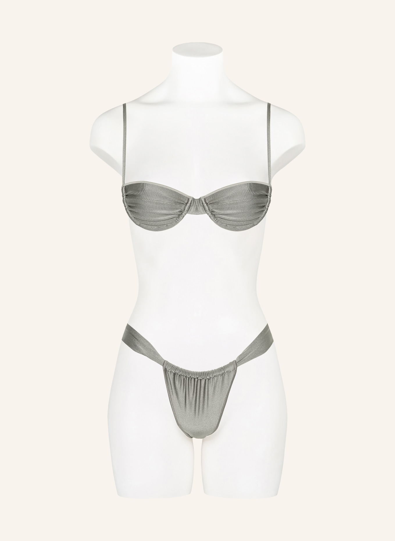 BILALI The Label Bügel-Bikini-Top ALEX: KHAKI