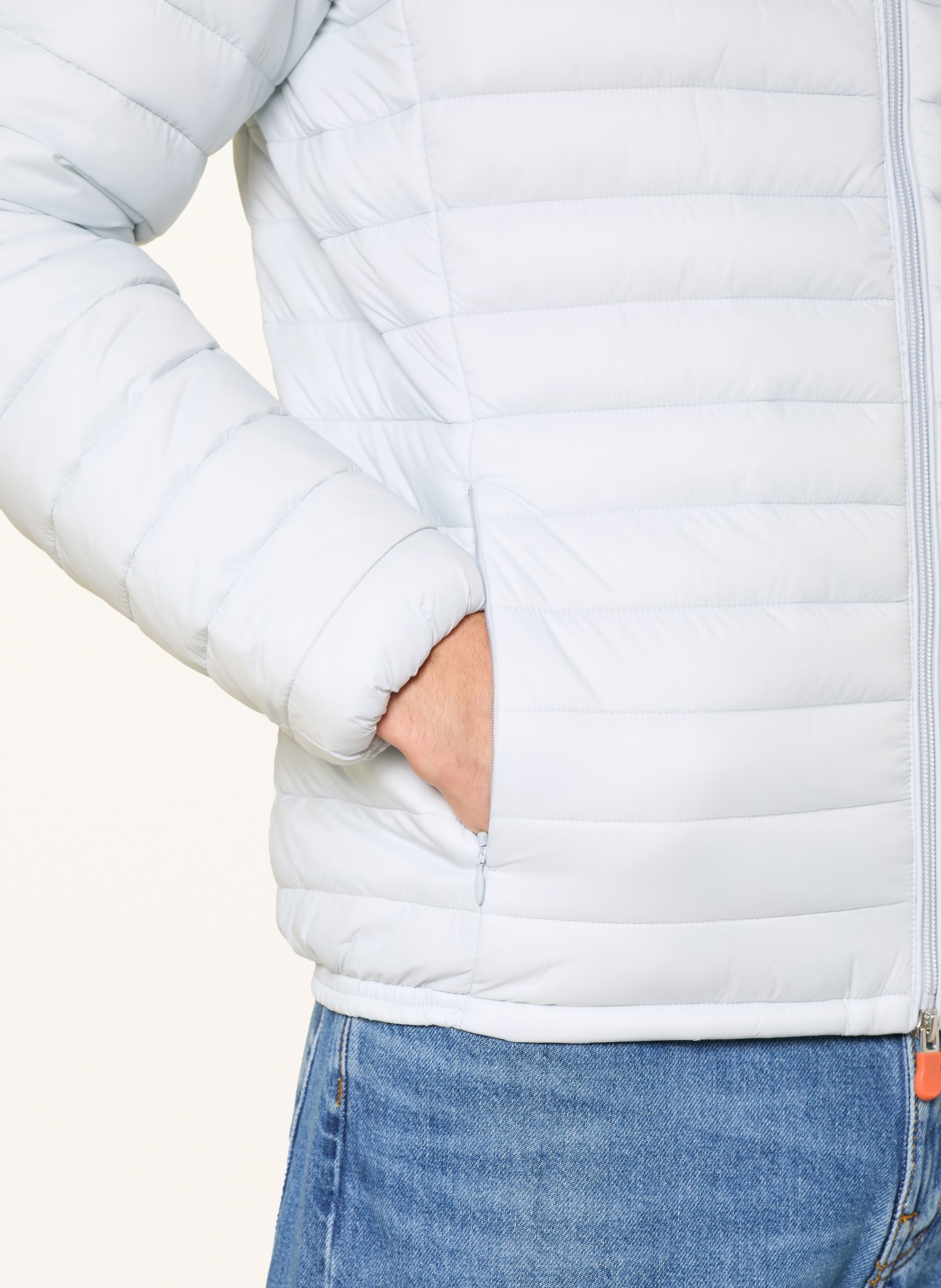 SAVE THE DUCK Steppjacke ALEXANDER: HELLGRAU