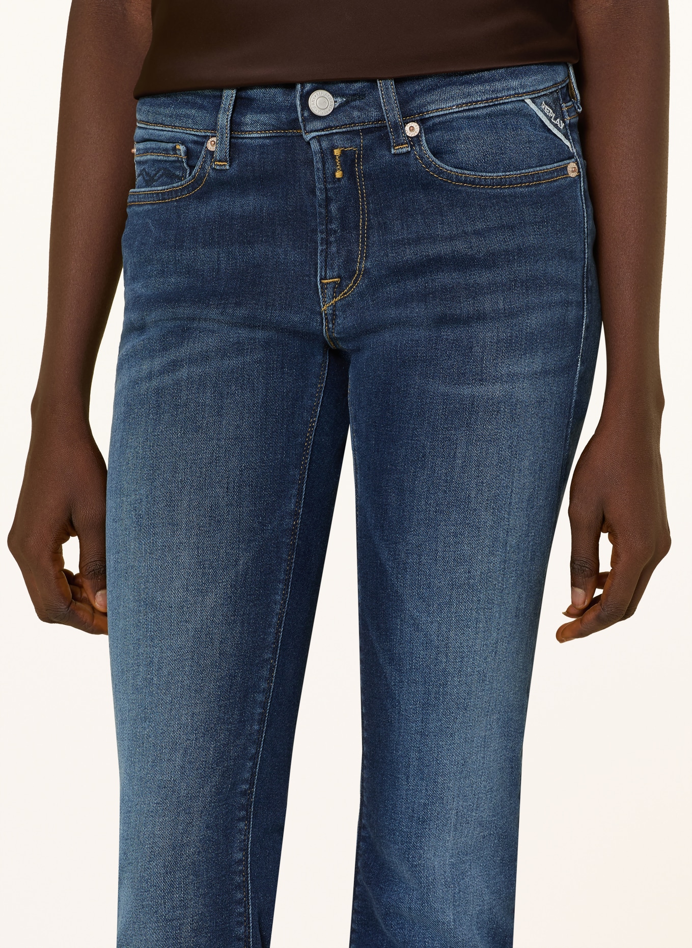 REPLAY Bootcut Jeans NEW LUZ: 007 DARK BLUE