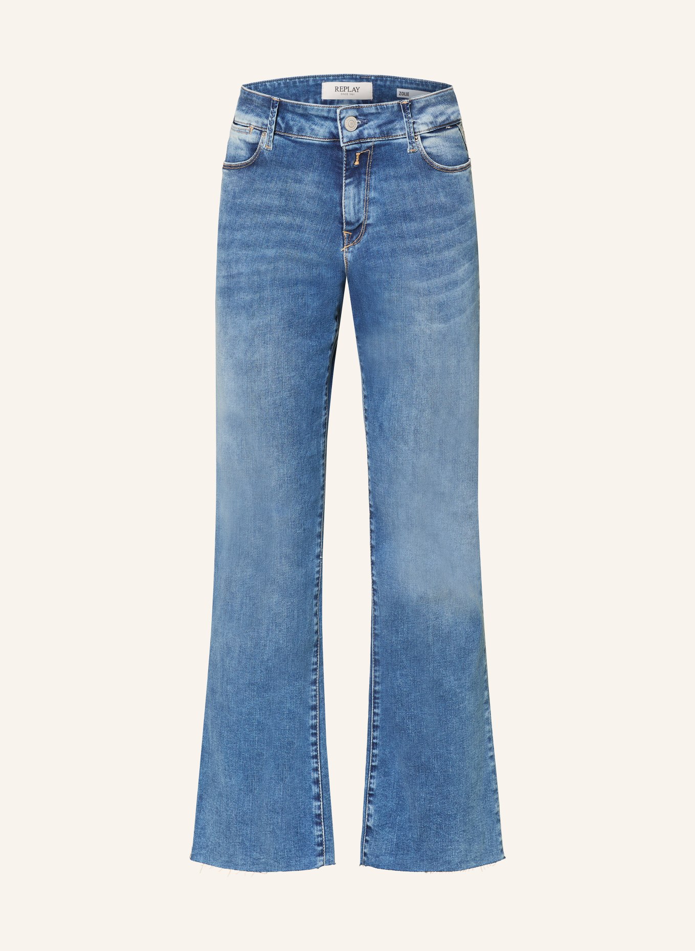 REPLAY Flared jeans ZOLIE: 009 MEDIUM BLUE