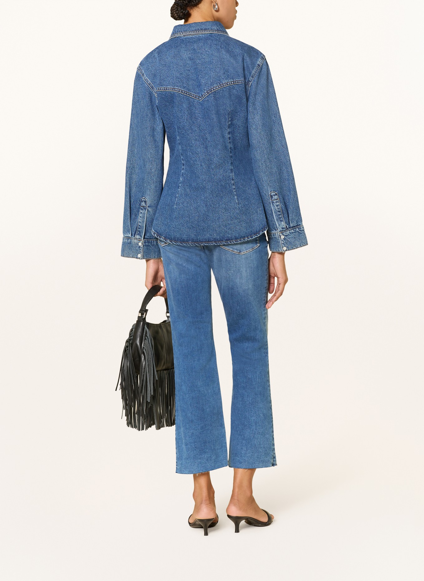 REPLAY Flared jeans ZOLIE: 009 MEDIUM BLUE