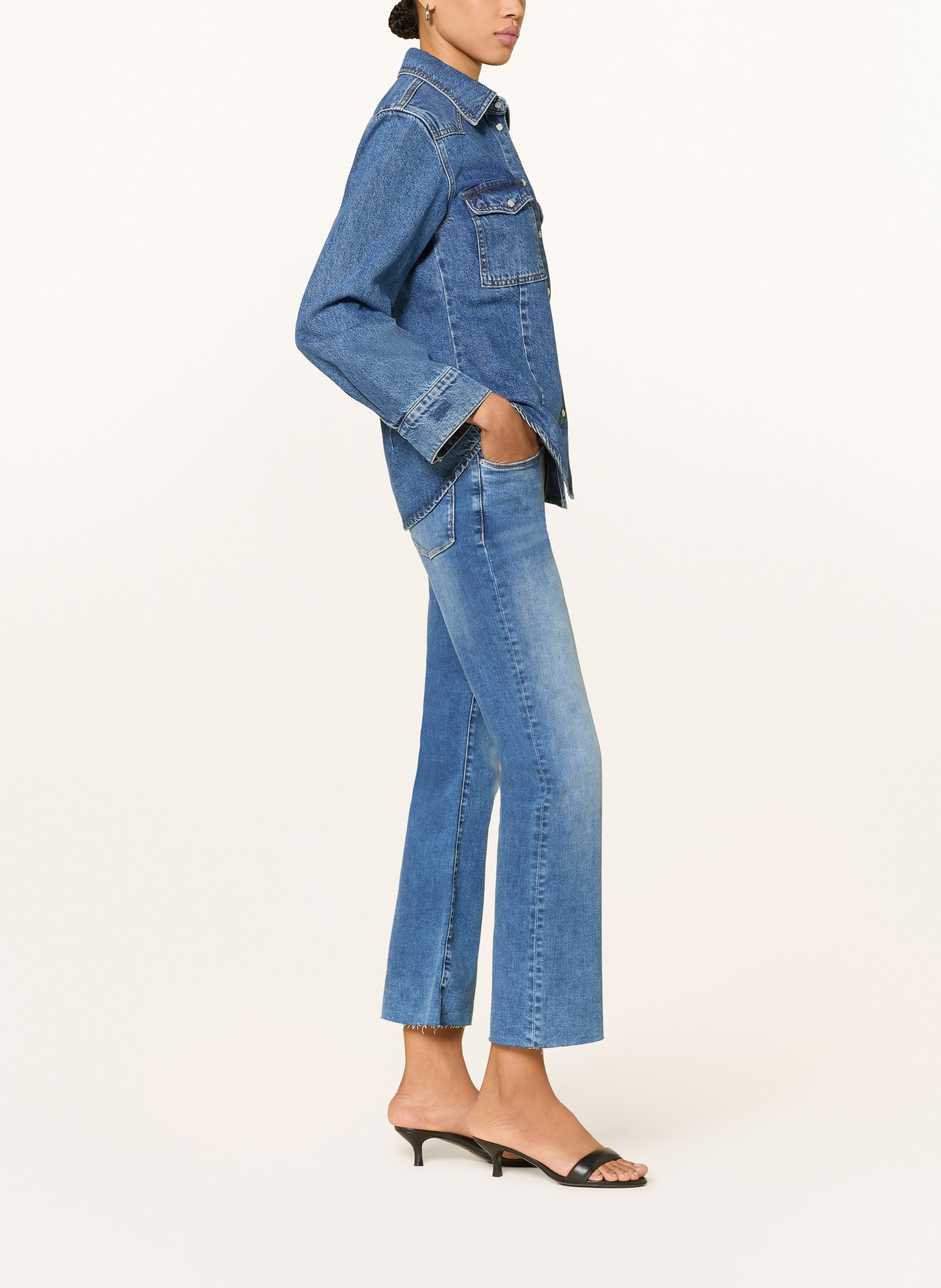 REPLAY Flared jeans ZOLIE: 009 MEDIUM BLUE