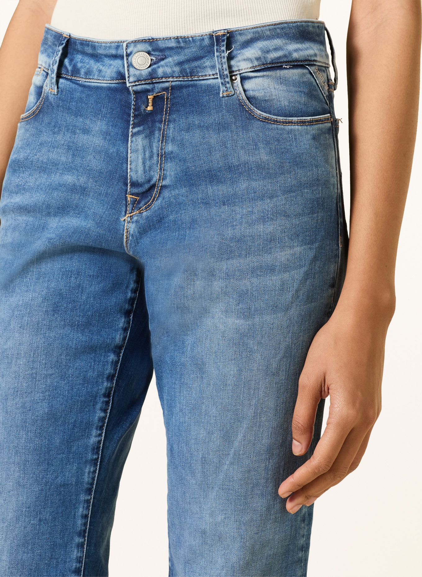 REPLAY Flared jeans ZOLIE: 009 MEDIUM BLUE