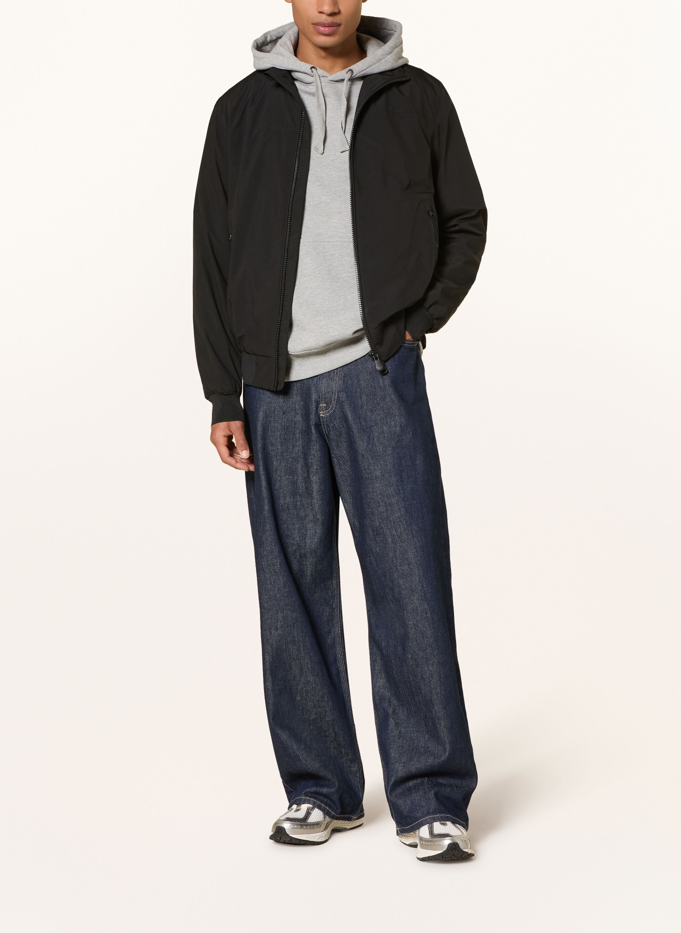 SAVE THE DUCK FINLAY functional jacket: BLACK