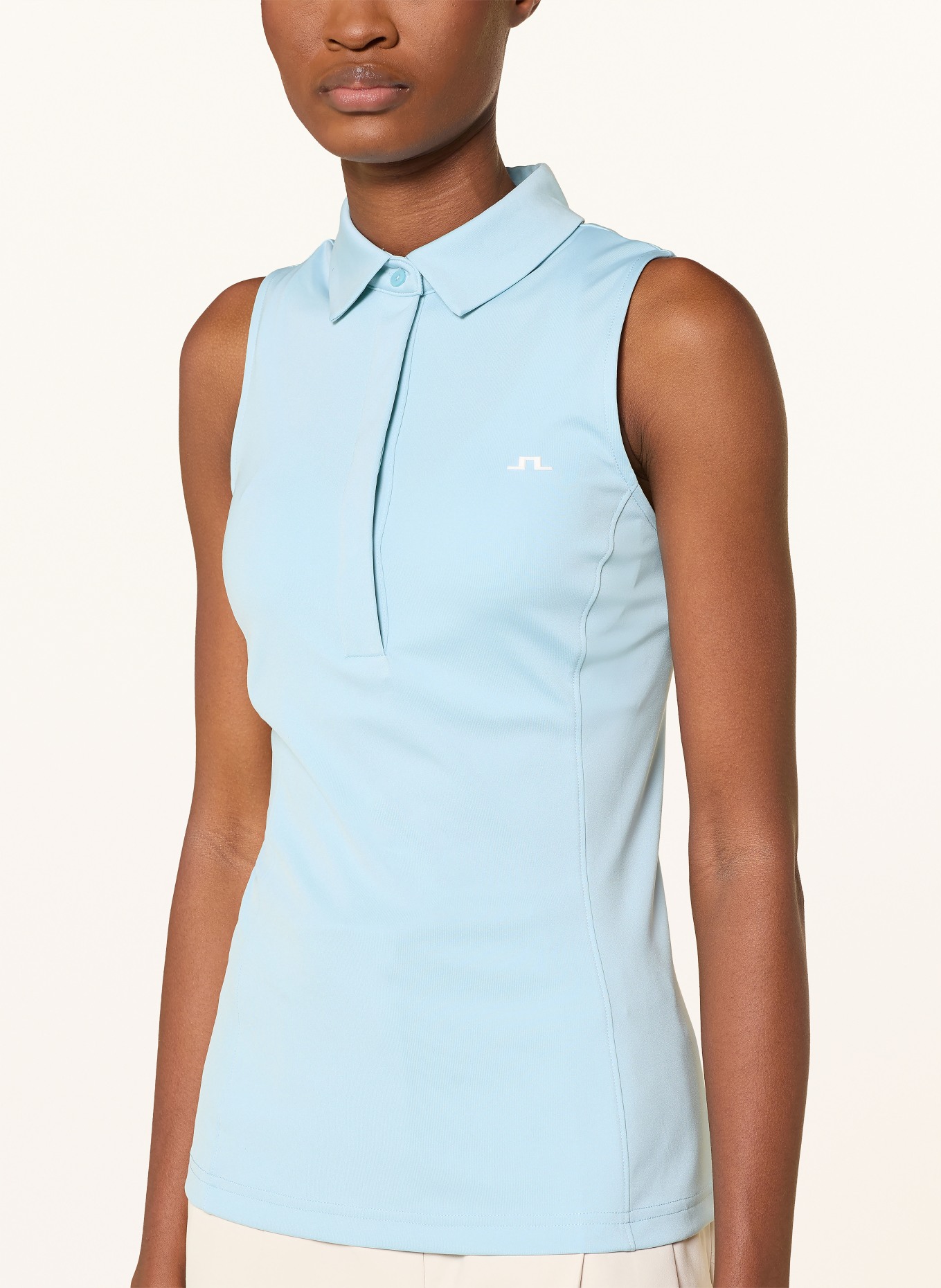 J.LINDEBERG Funkcjonalna koszulka polo: JASNONIEBIESKI