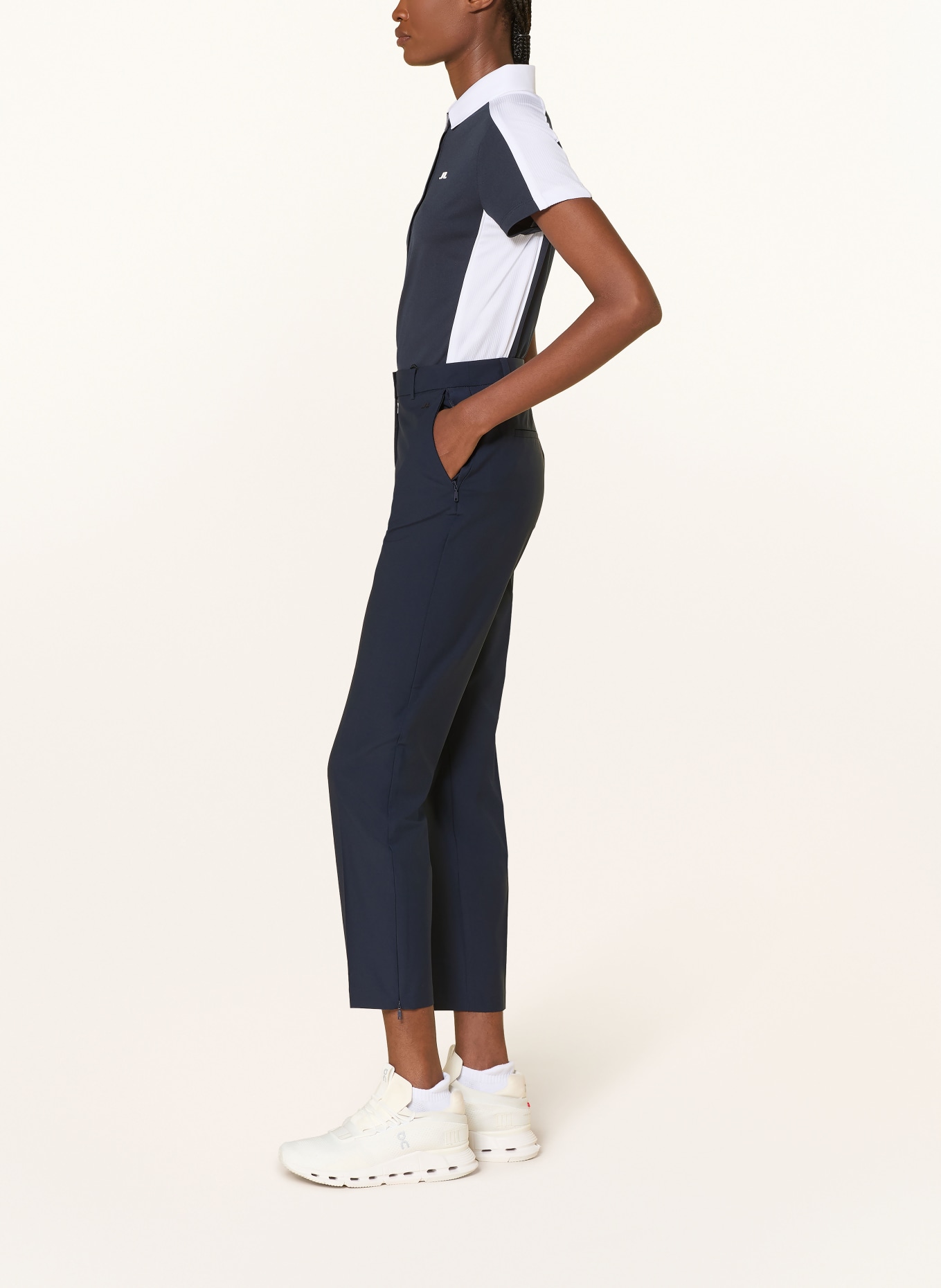 J.LINDEBERG Golfhose: DUNKELBLAU