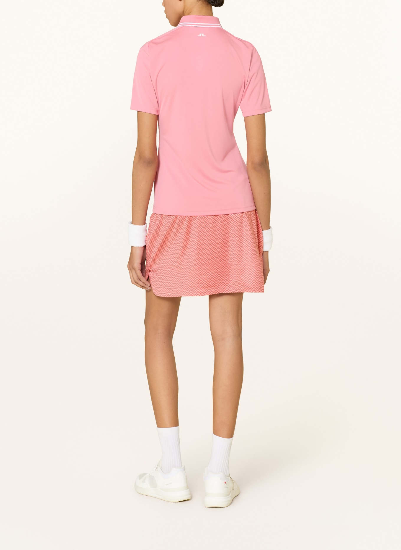 J.LINDEBERG Golf skirt: LIGHT RED / DUSKY PINK