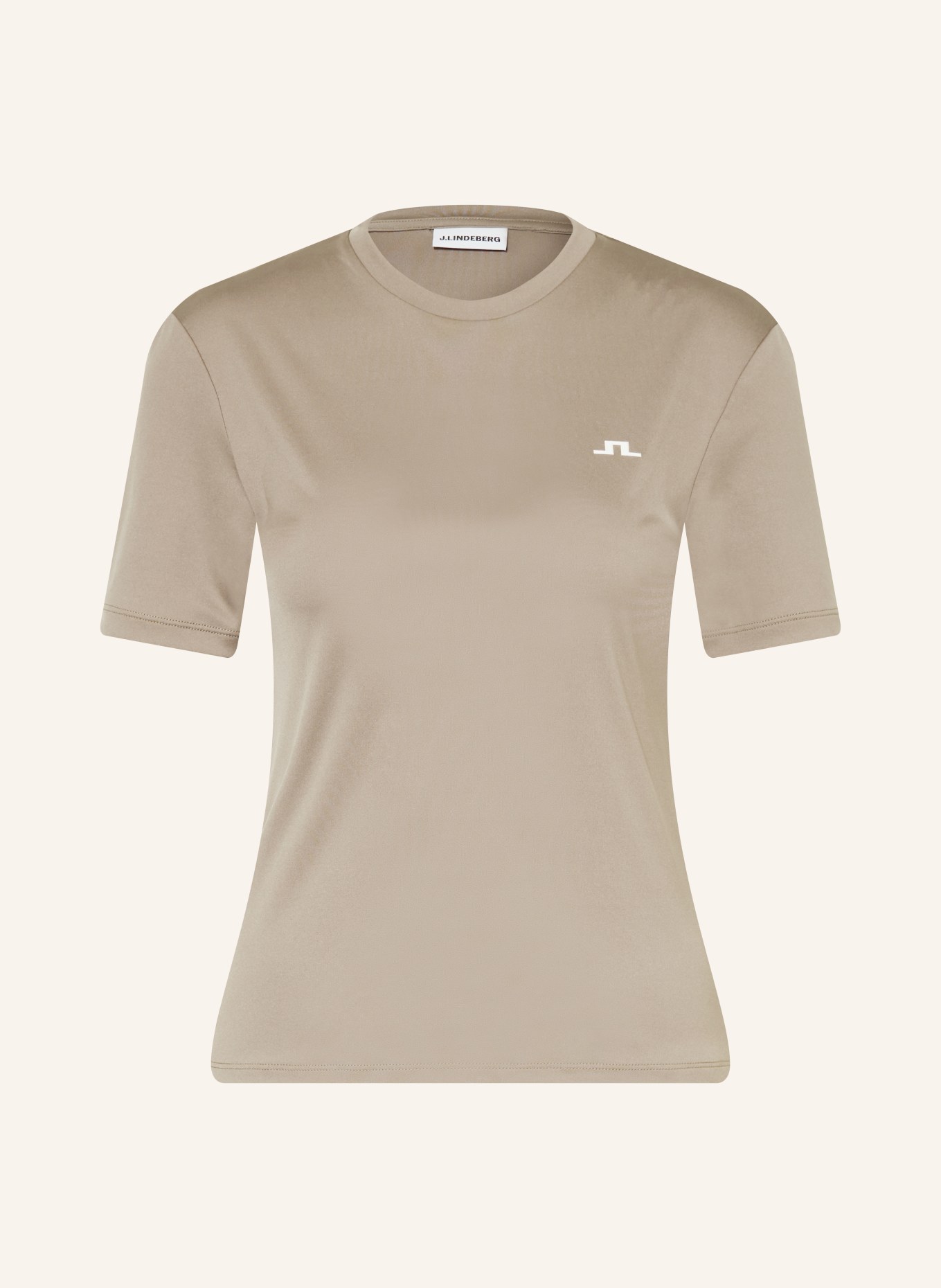 J.LINDEBERG T-shirt: DONKERGRIJS