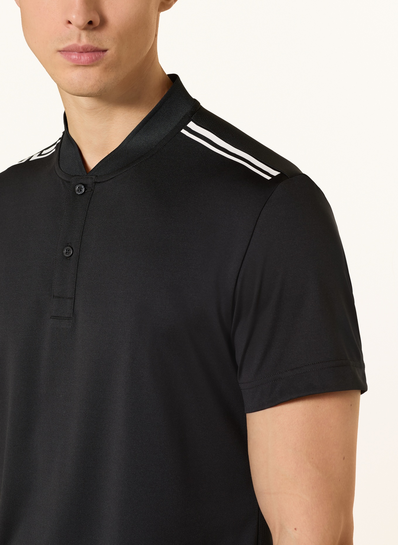 J.LINDEBERG Funktions-Poloshirt: SCHWARZ