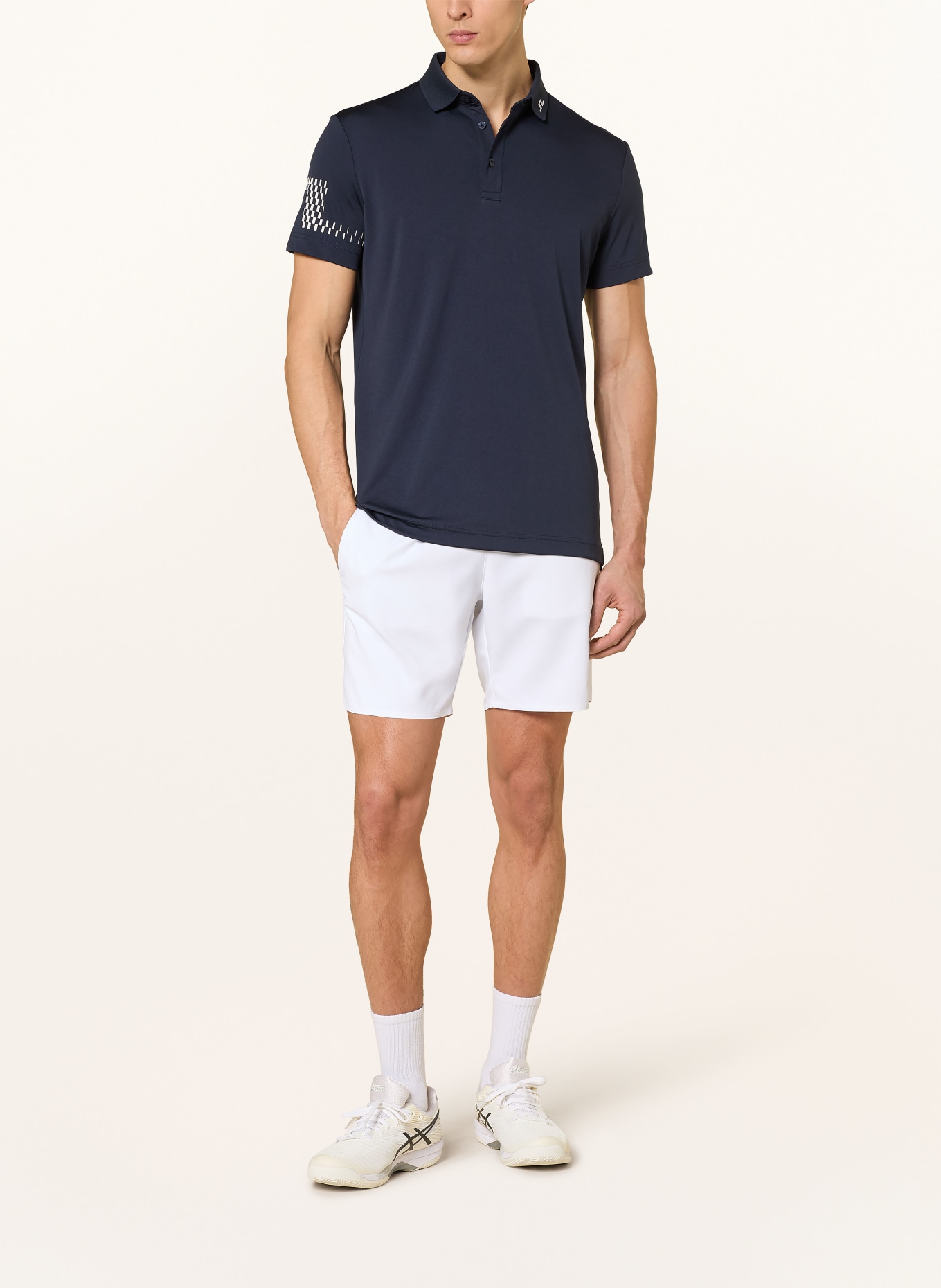 J.LINDEBERG Tennisshorts: WEISS