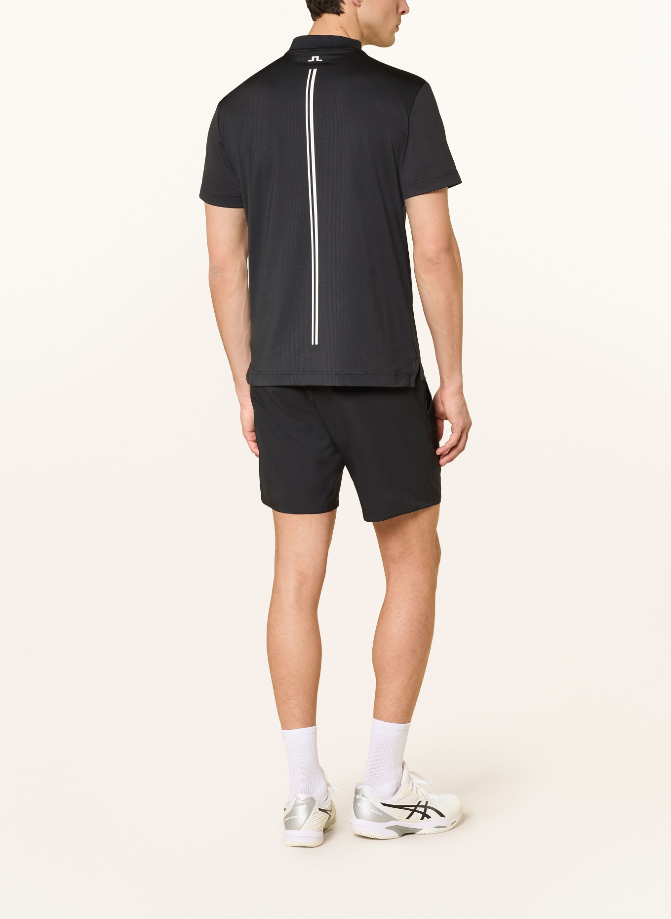 J.LINDEBERG Tennisshorts: SCHWARZ