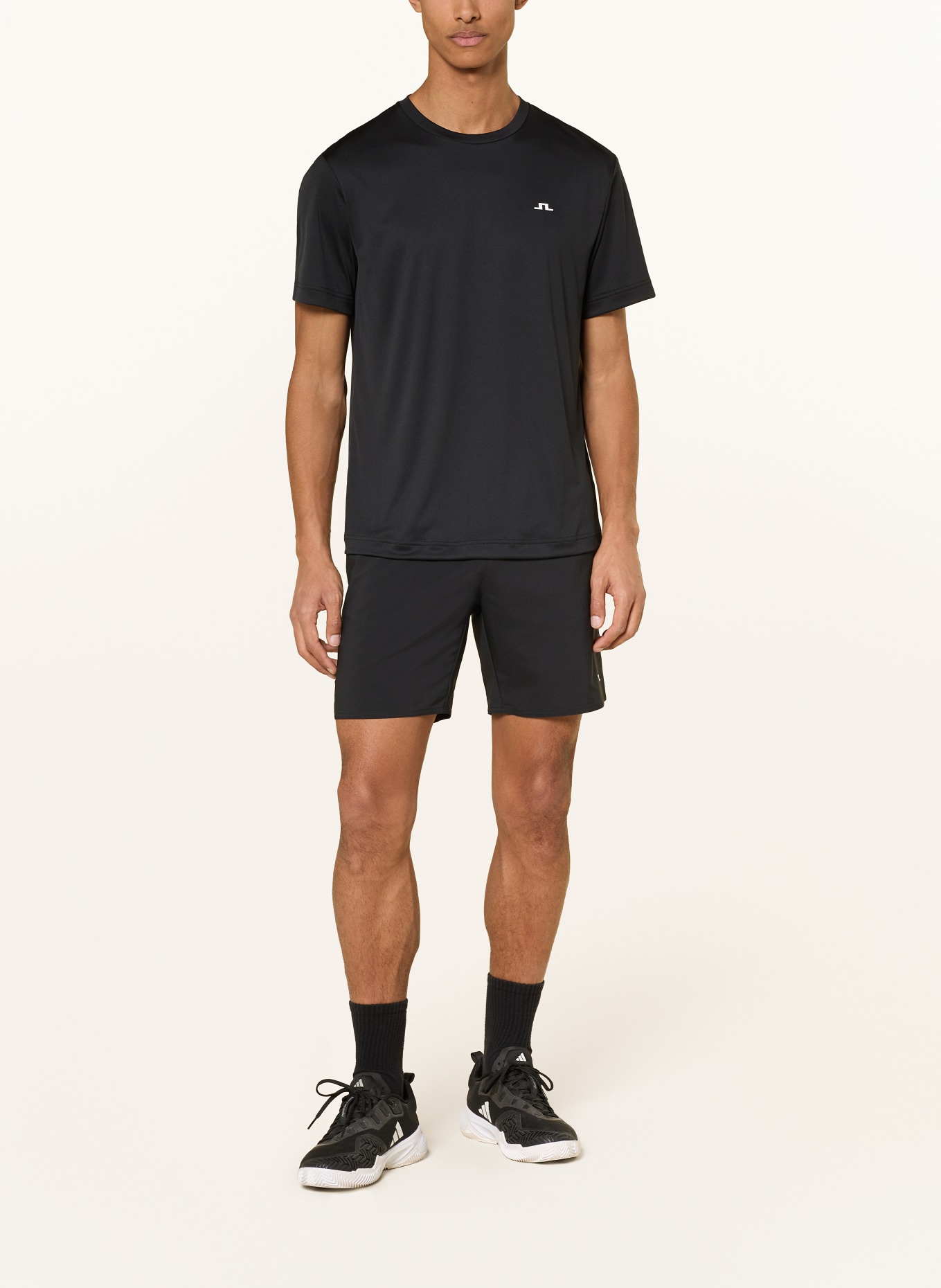 J.LINDEBERG T-shirt: ZWART