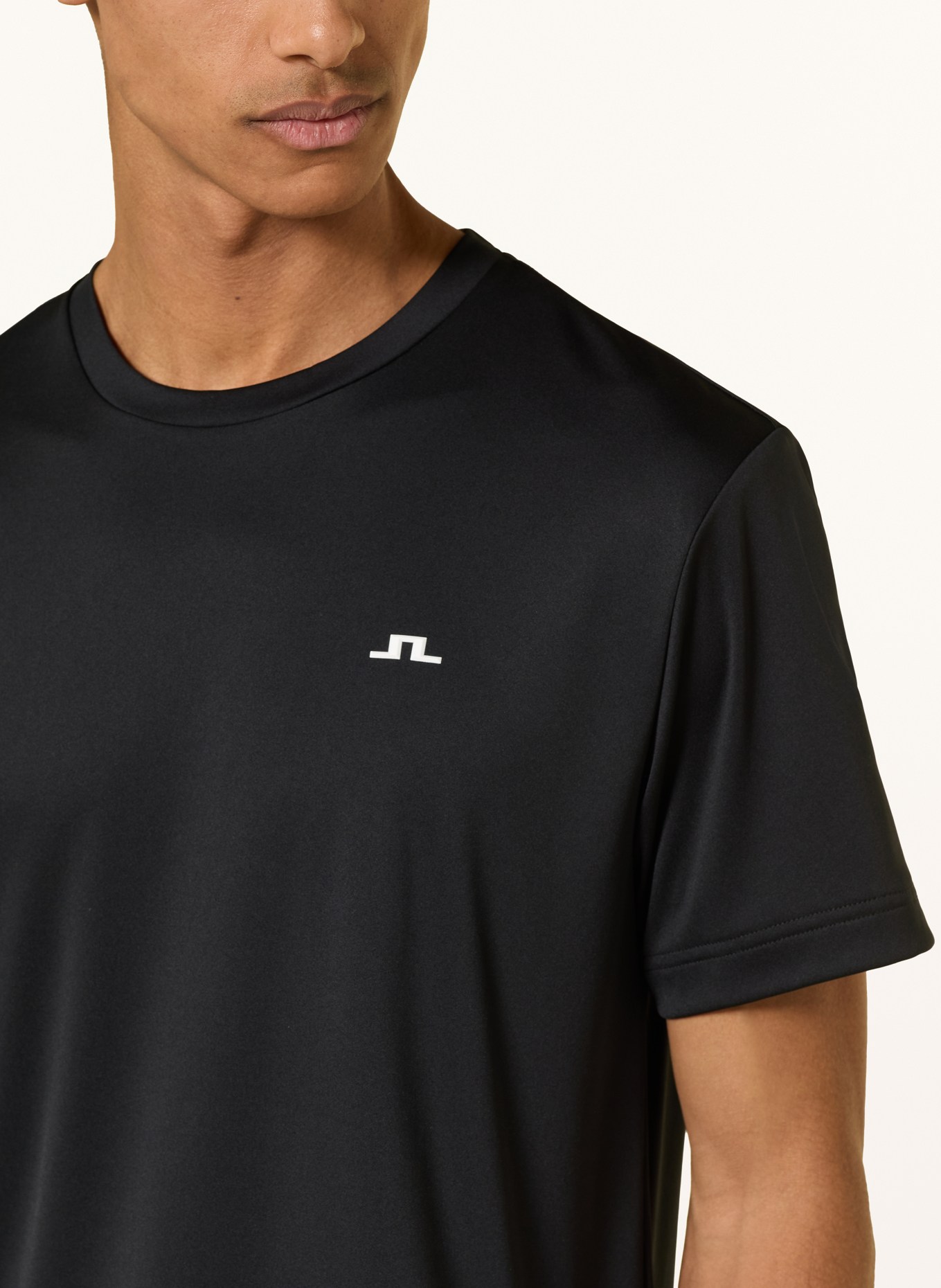 J.LINDEBERG T-shirt: ZWART