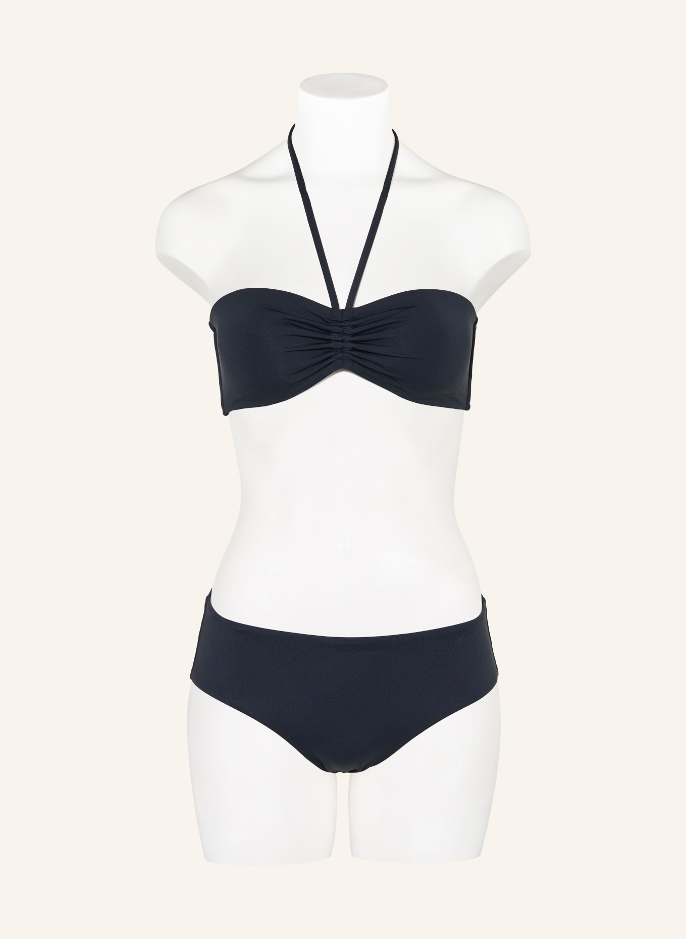 Marc O'Polo Bikinitop met halternek: DONKERBLAUW