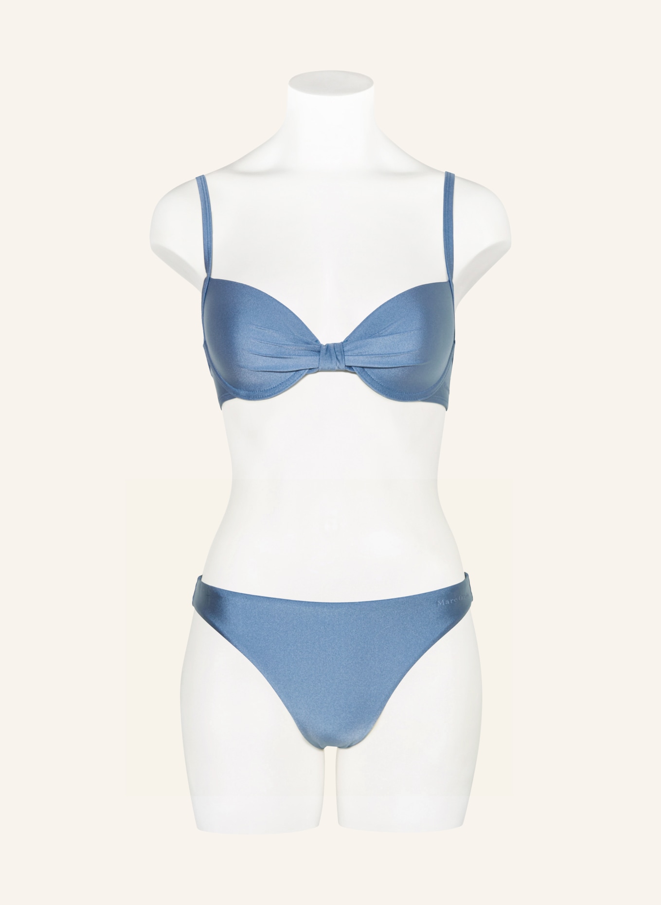 Marc O'Polo Bügel-Bikini-Top: BLAUGRAU