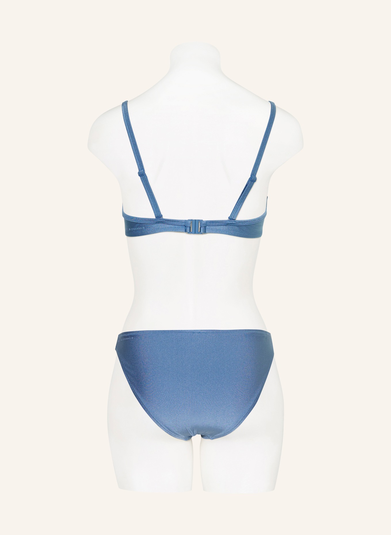 Marc O'Polo Bügel-Bikini-Top: BLAUGRAU