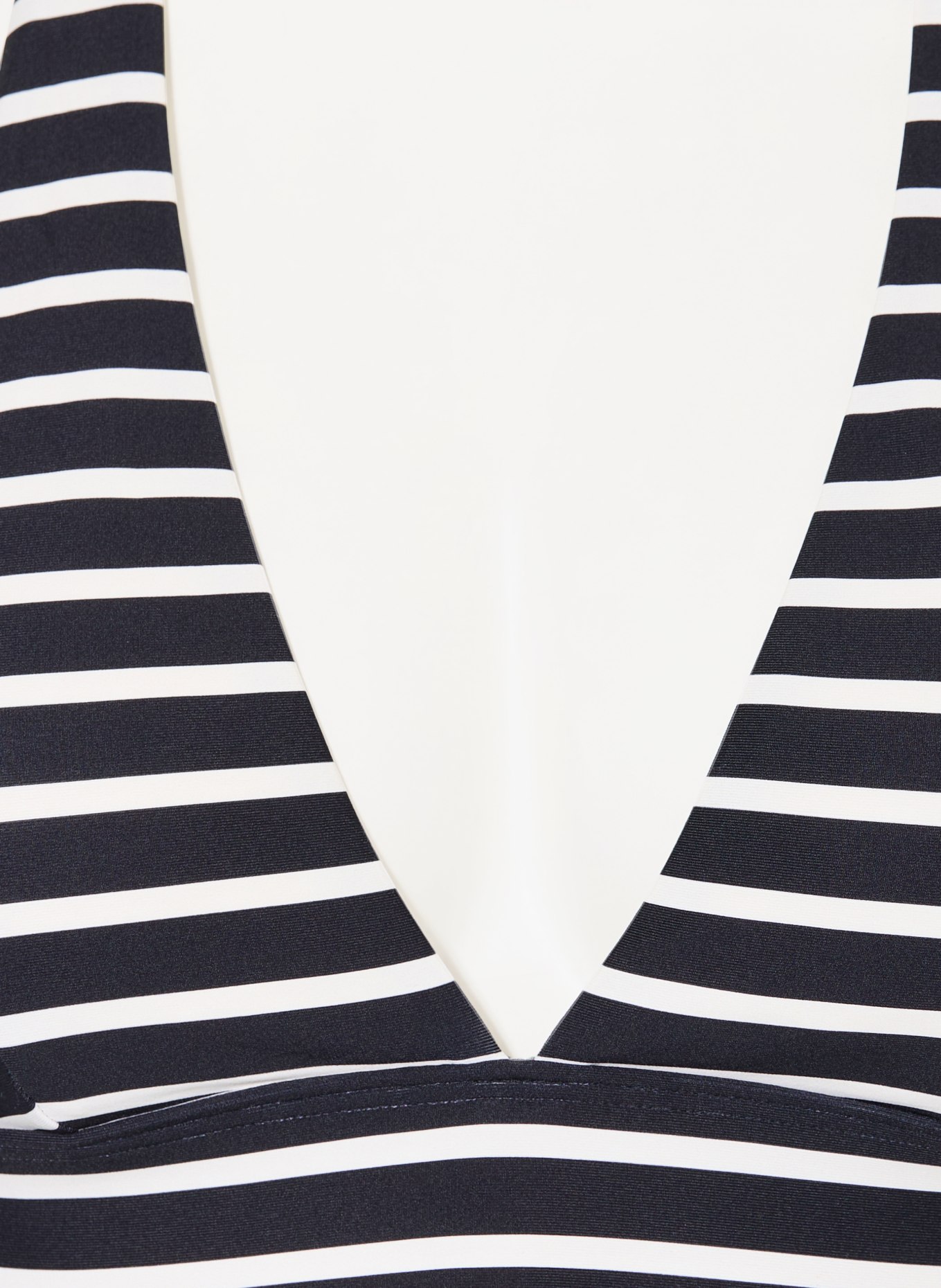 Marc O'Polo Bikinitop met halternek: DONKERBLAUW / WIT