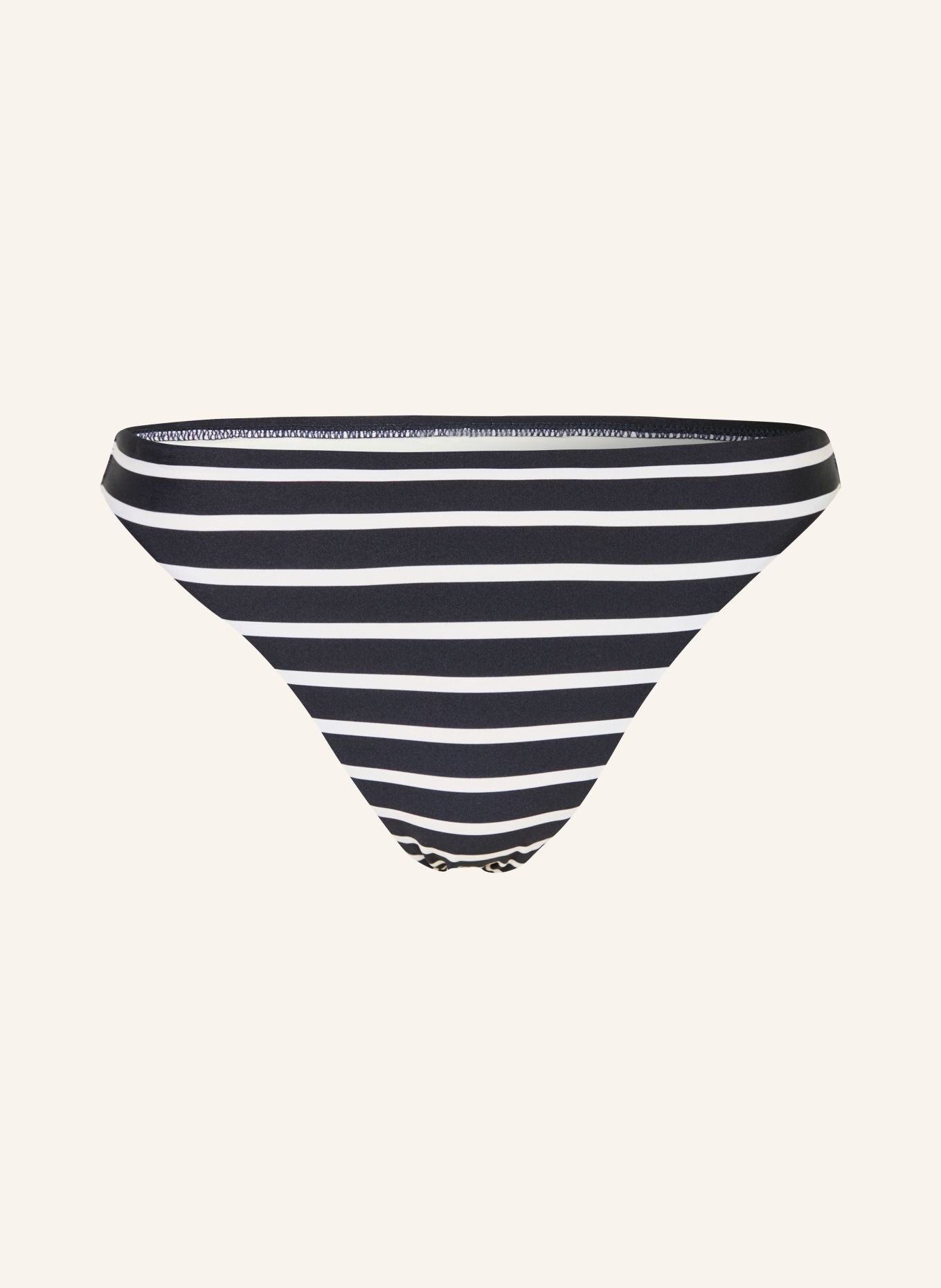 Marc O'Polo Basic-Bikini-Hose: DUNKELBLAU / WEISS